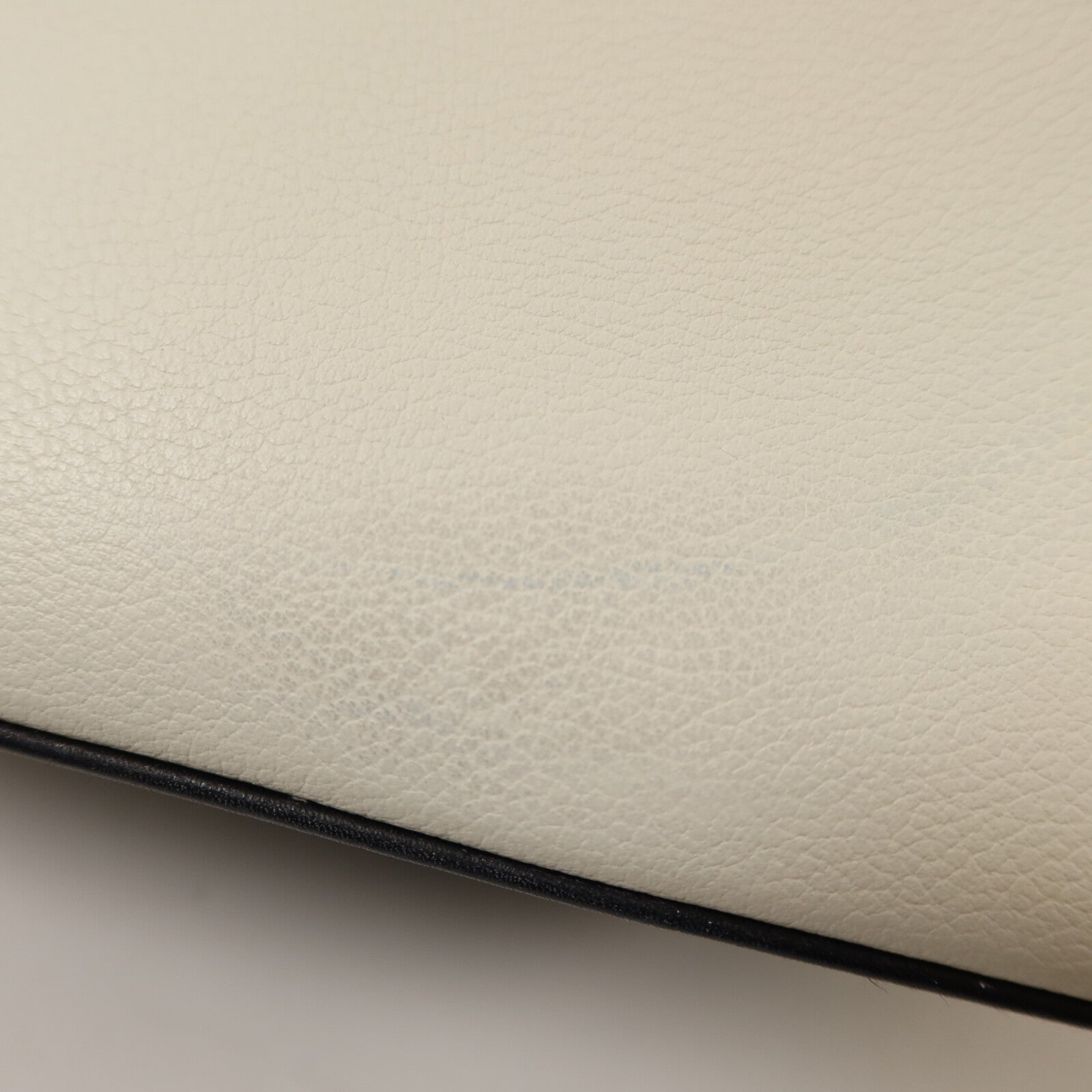 HERMES Evercolor皮革ToolBox 20銀扣手挽肩背兩用袋White/Noir