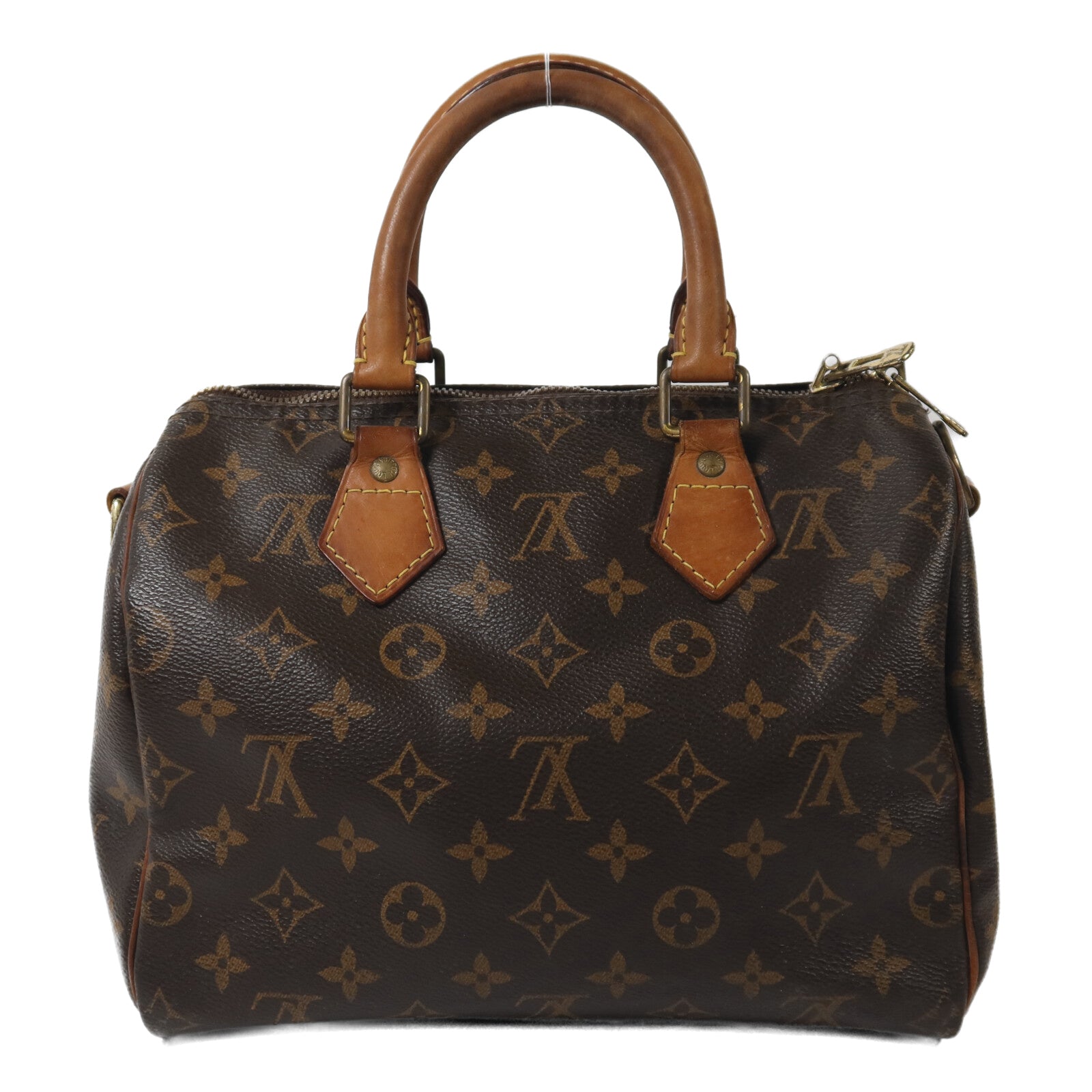 LOUIS VUITTON Monogram Speedy 25金扣手挽肩背兩用袋