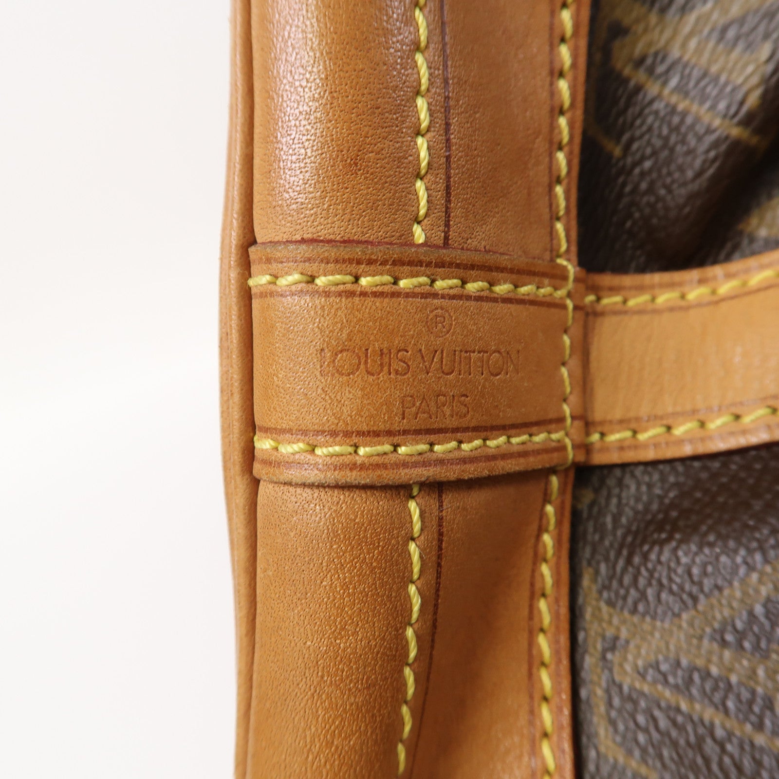 LOUIS VUITTON Monogram Noe金扣肩背袋啡色