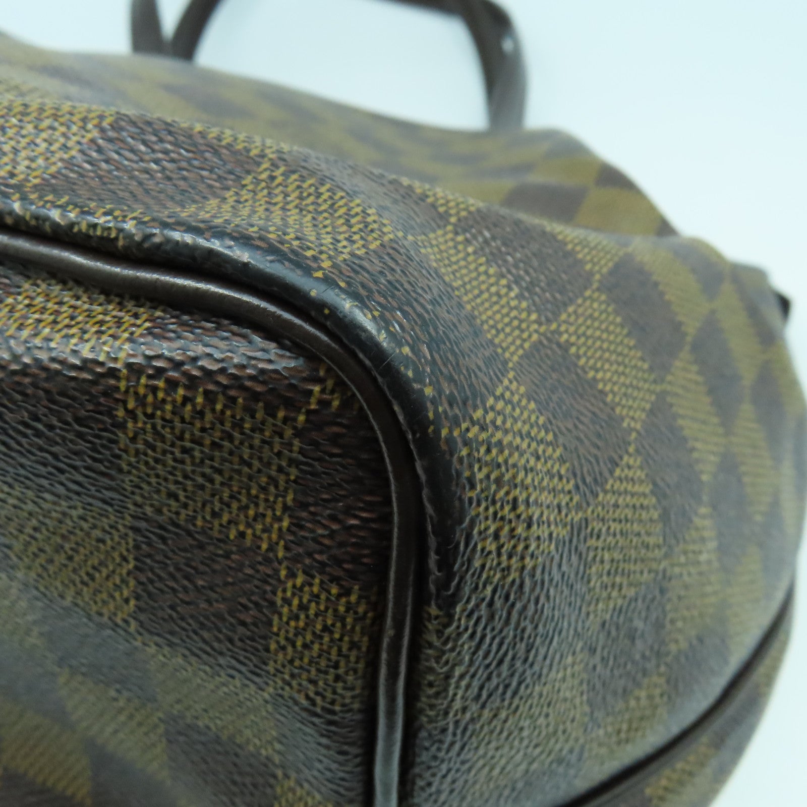 LOUIS VUITTON 【清倉大減價】Damier Ebene Westminster GM金扣肩背袋啡色