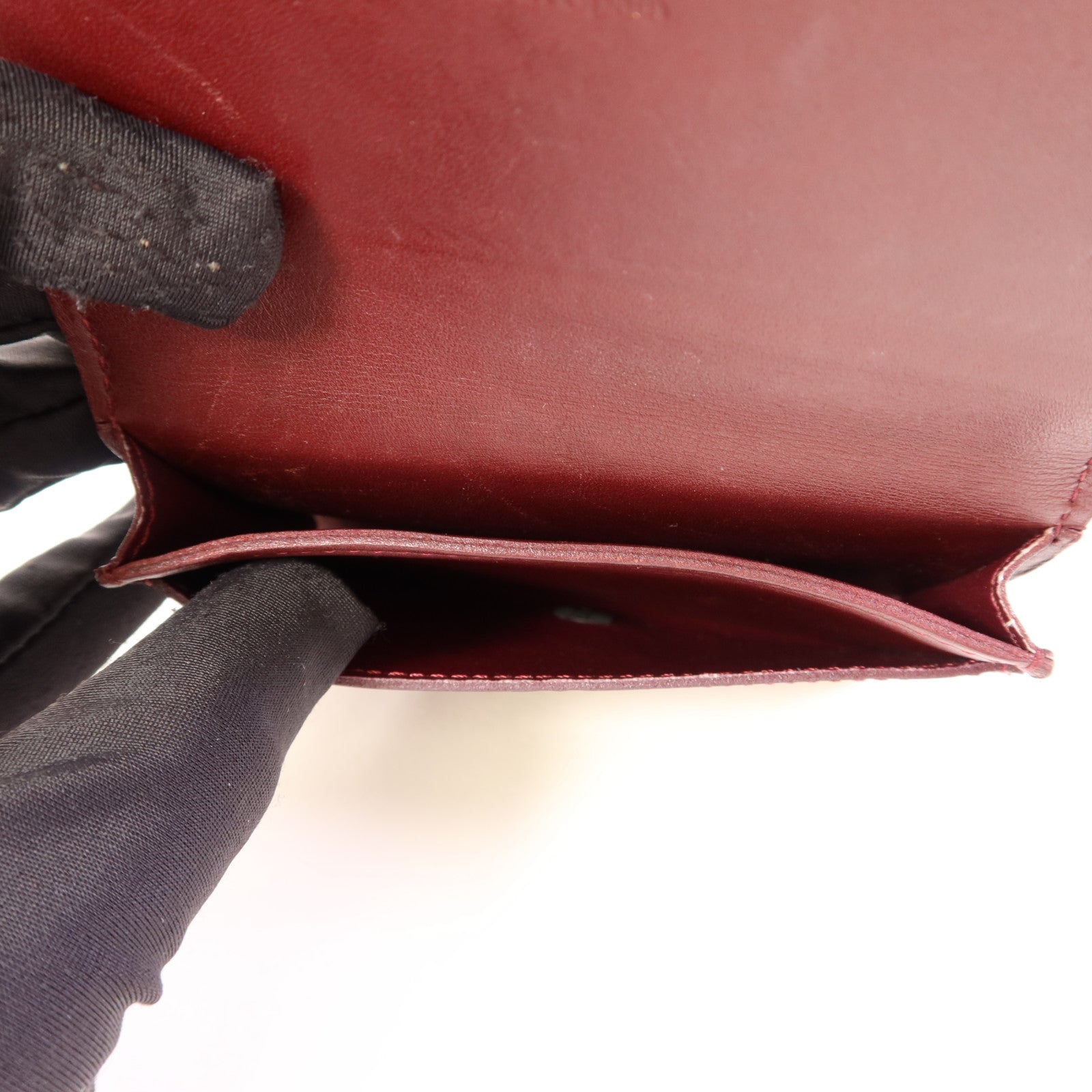 LOUIS VUITTON Vernis Card Case金扣卡片套