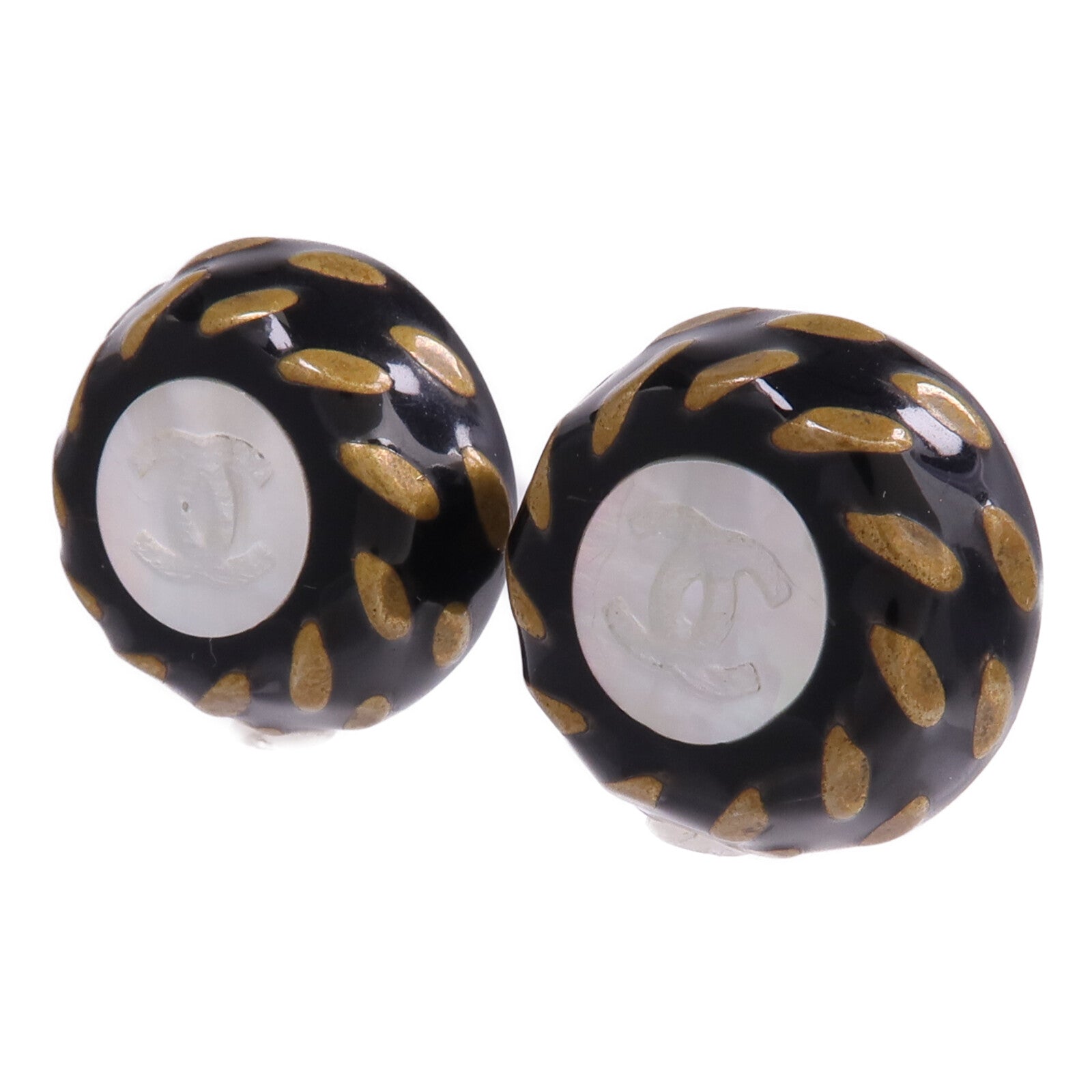 CHANEL PVC/金屬Earrings耳環