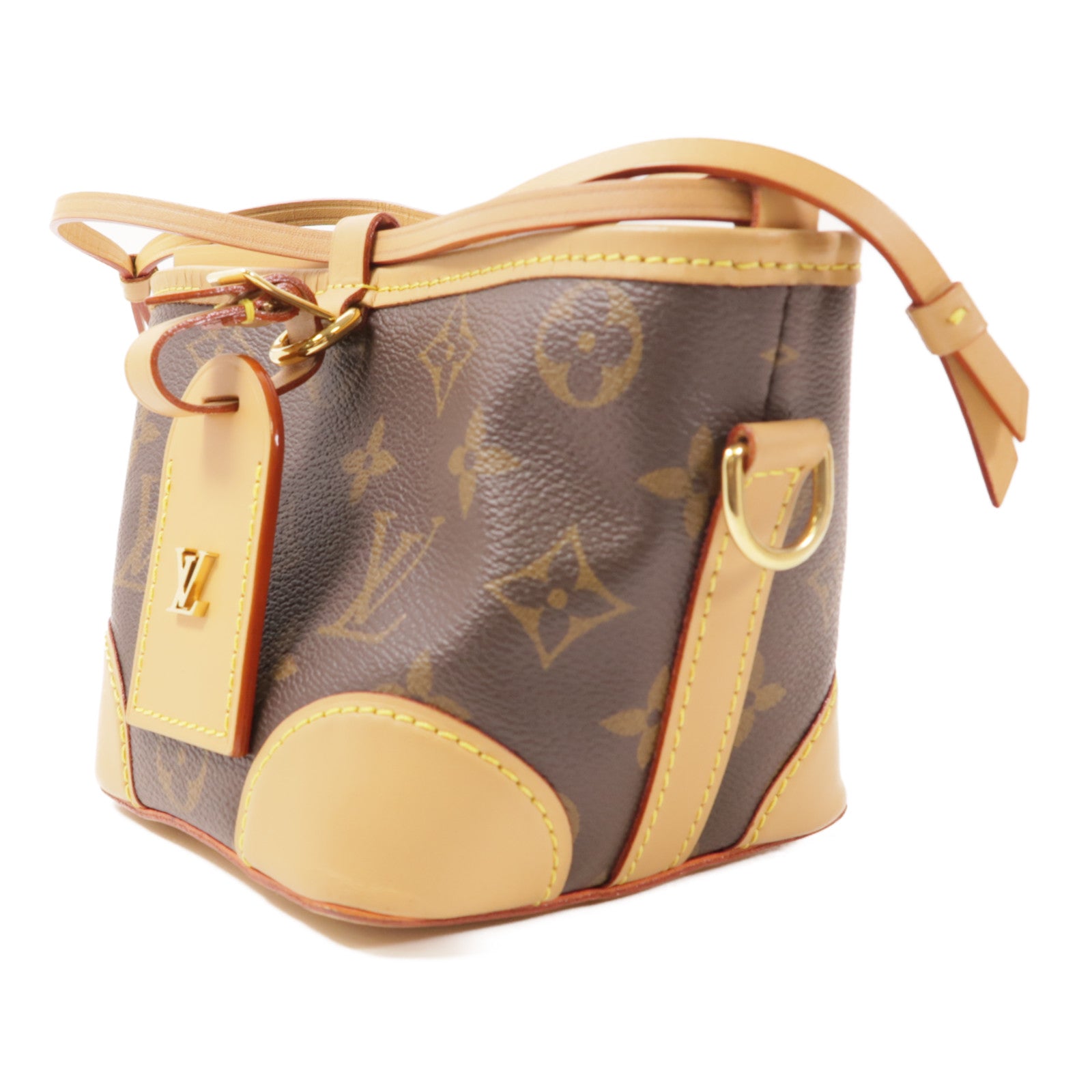 LOUIS VUITTON LV GHW Noe Purse Shoulder Bag M57099 Monogram Brown