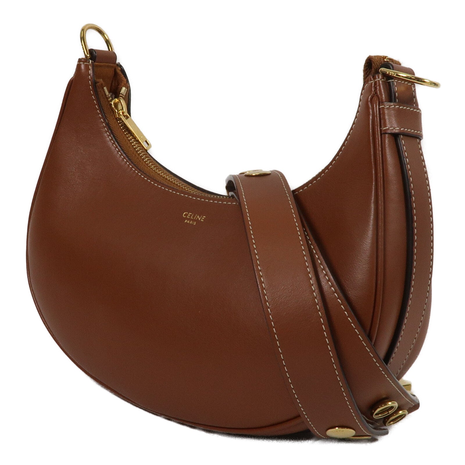 CELINE 牛皮皮革Ava Medium肩背袋