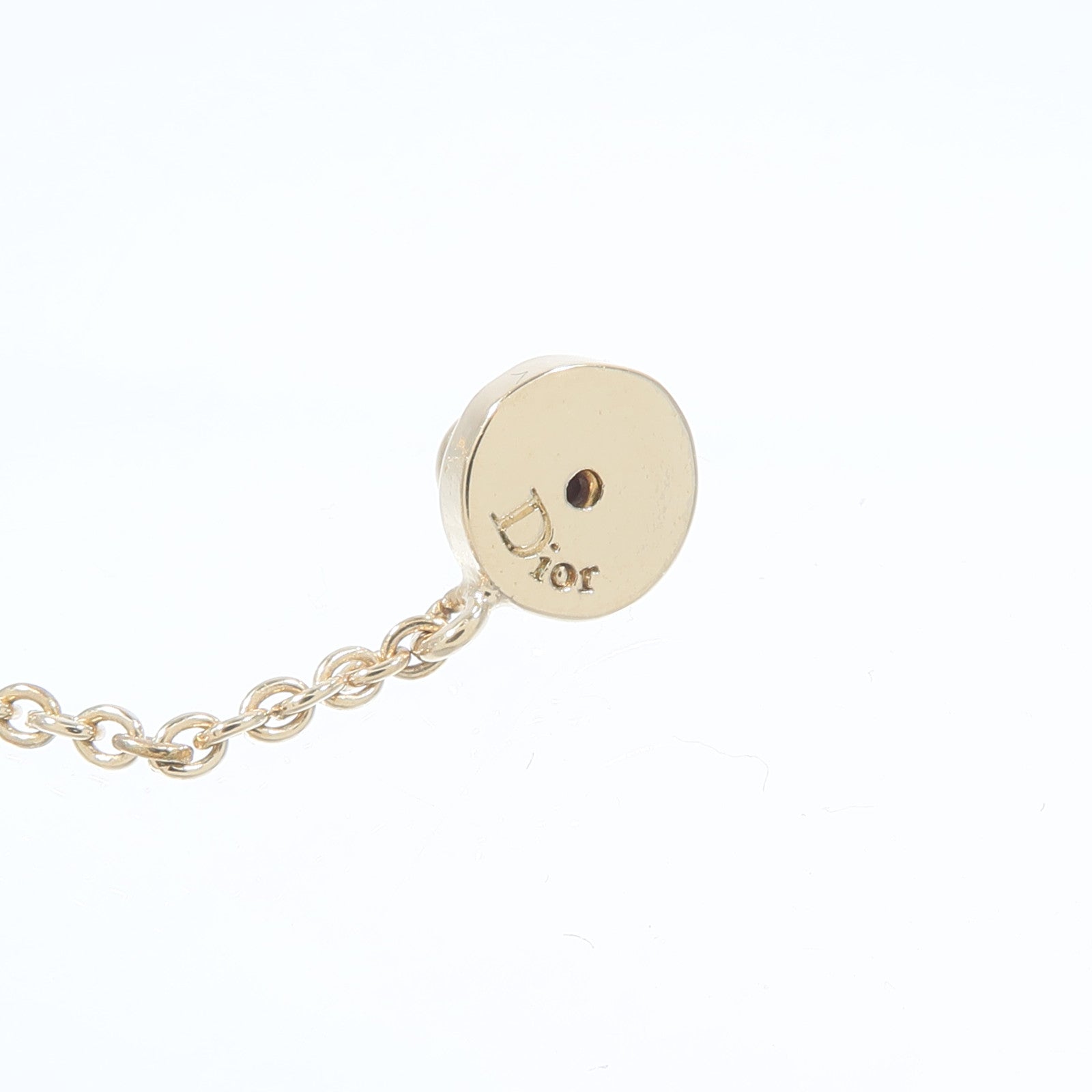 Dior PVC/金屬La Petite Tribales Earrings耳環