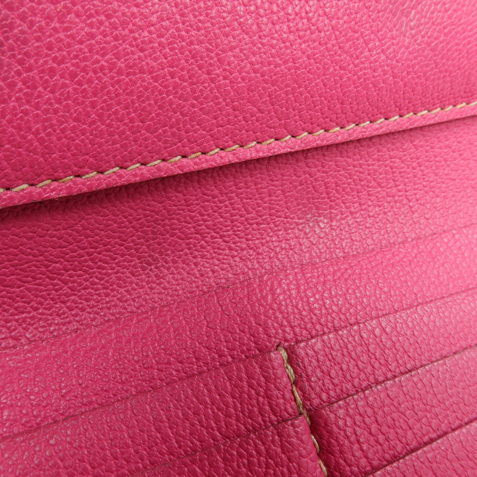 HERMES Epsom皮革Kelly Wallet長錢包Tosca/Rose Tyrien