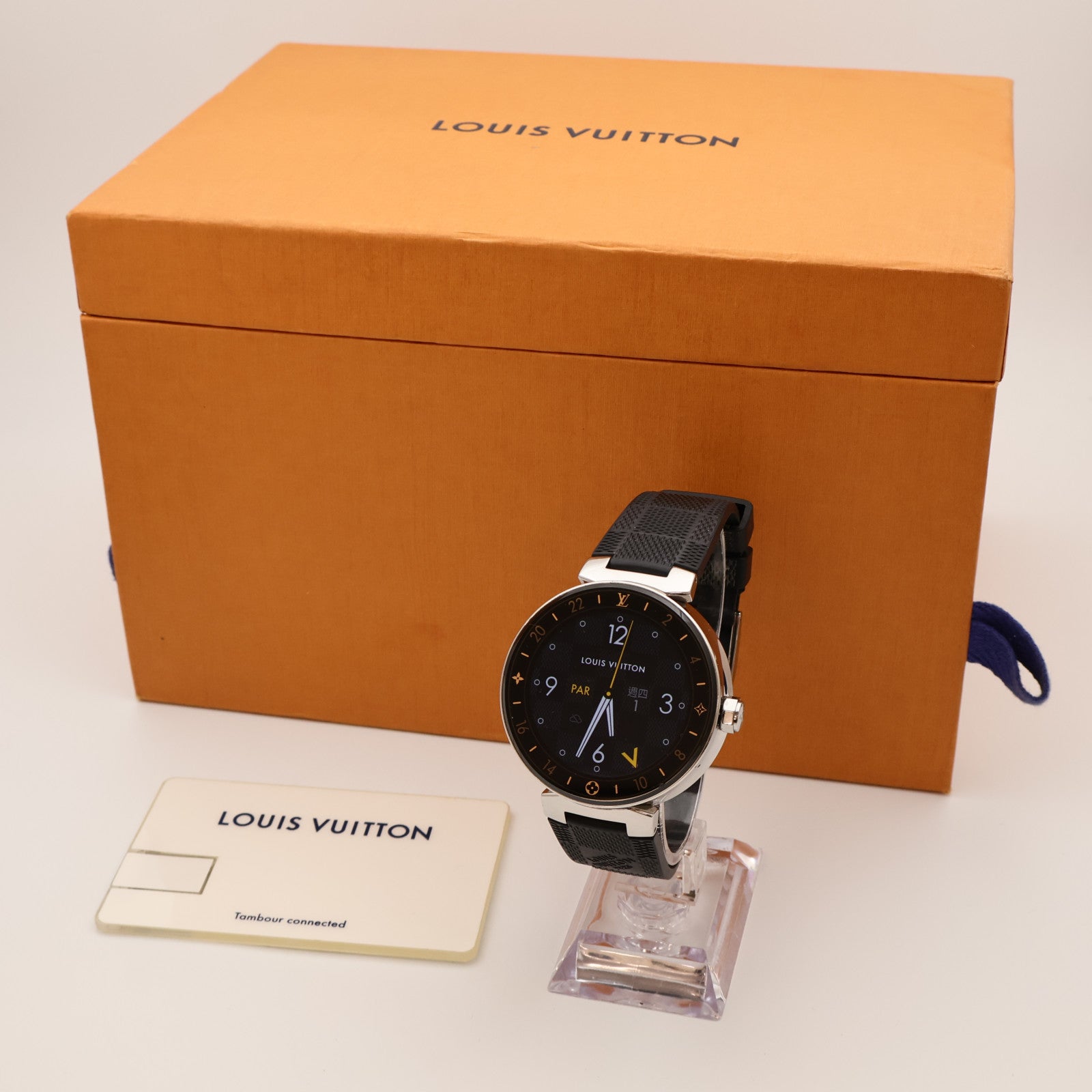 LOUIS VUITTON Tambour Horizon Digital Smart Watch QA003