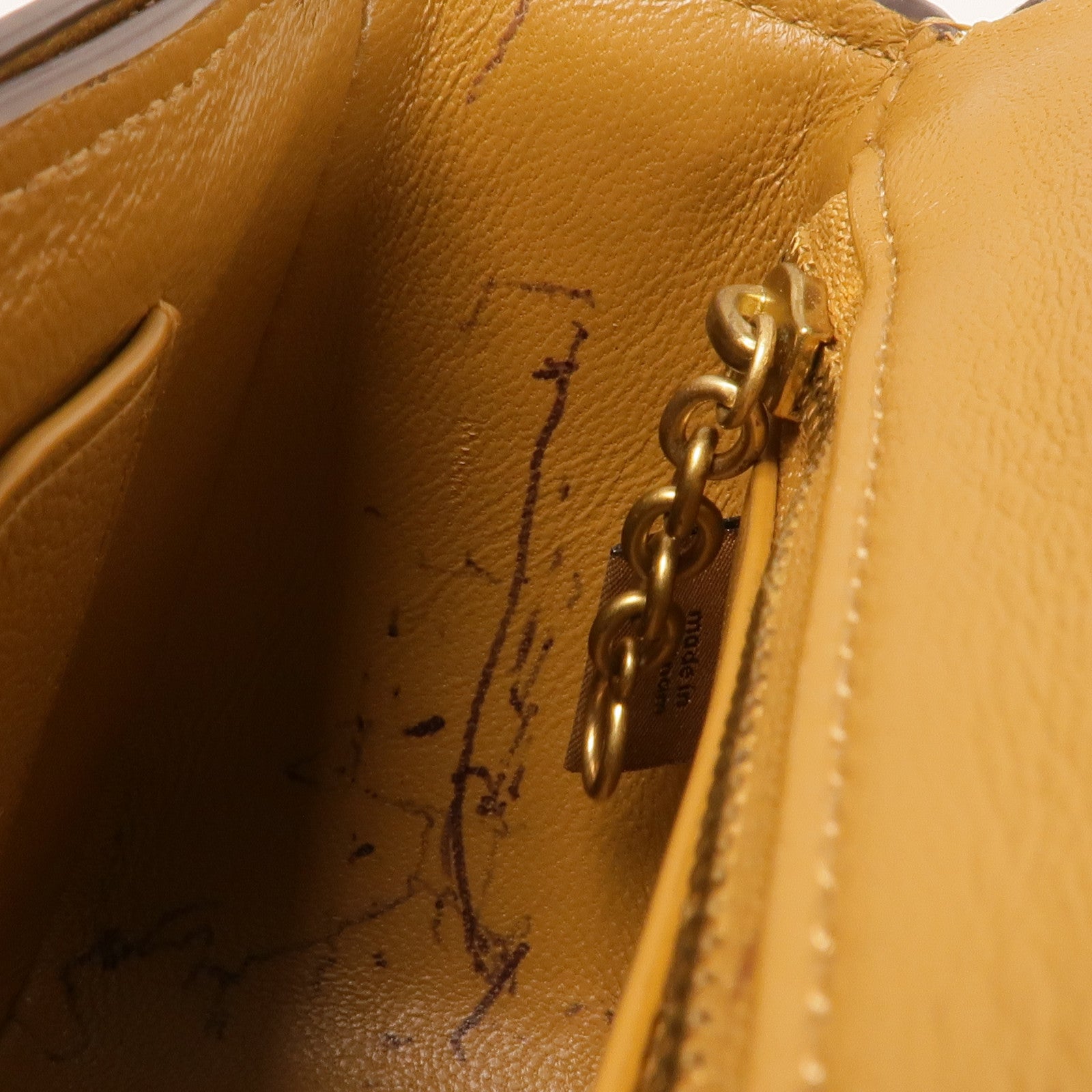 COACH 牛仔布/皮革Shoulder Bag金扣肩背袋