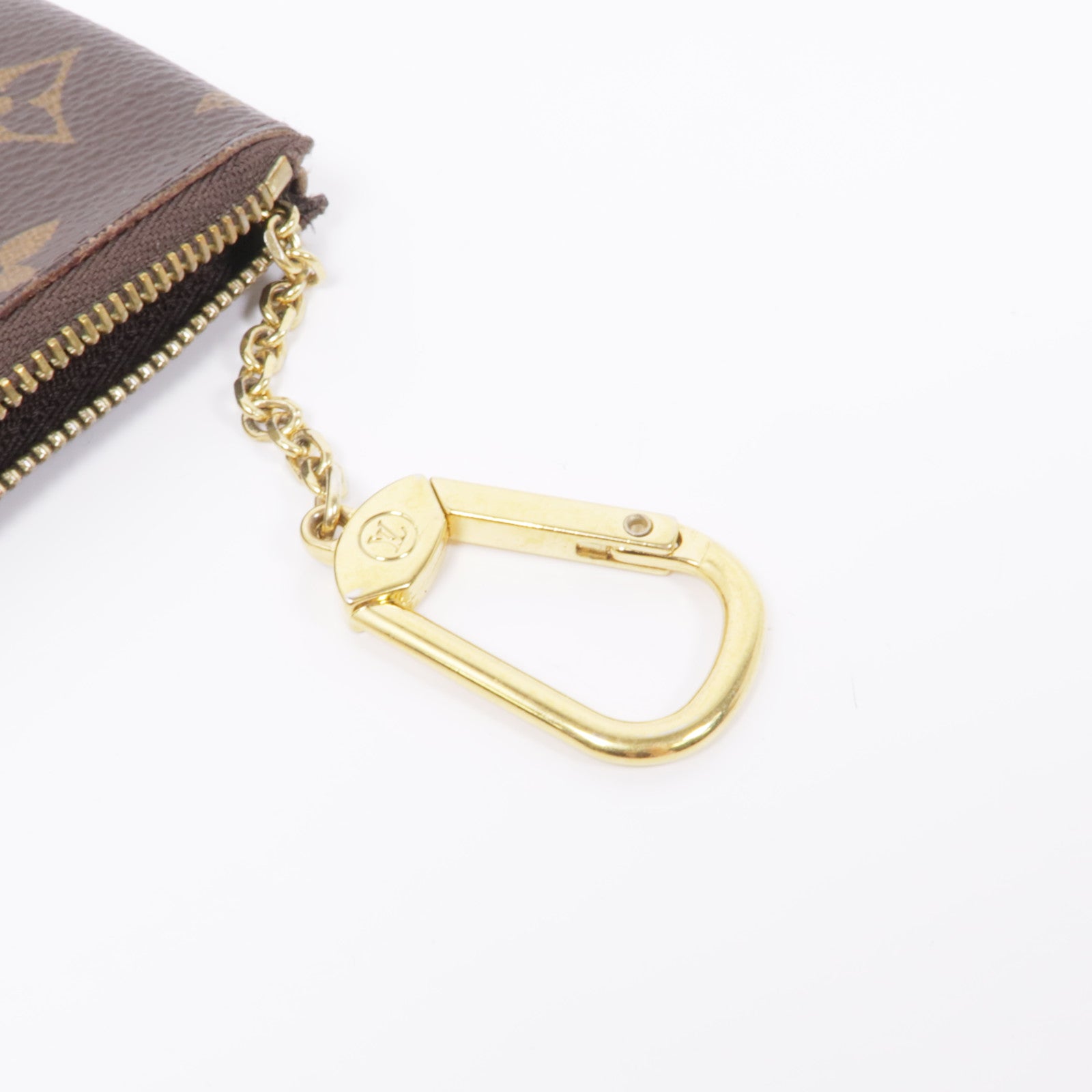 LOUIS VUITTON Monogram Key Pouch金扣鎖匙包