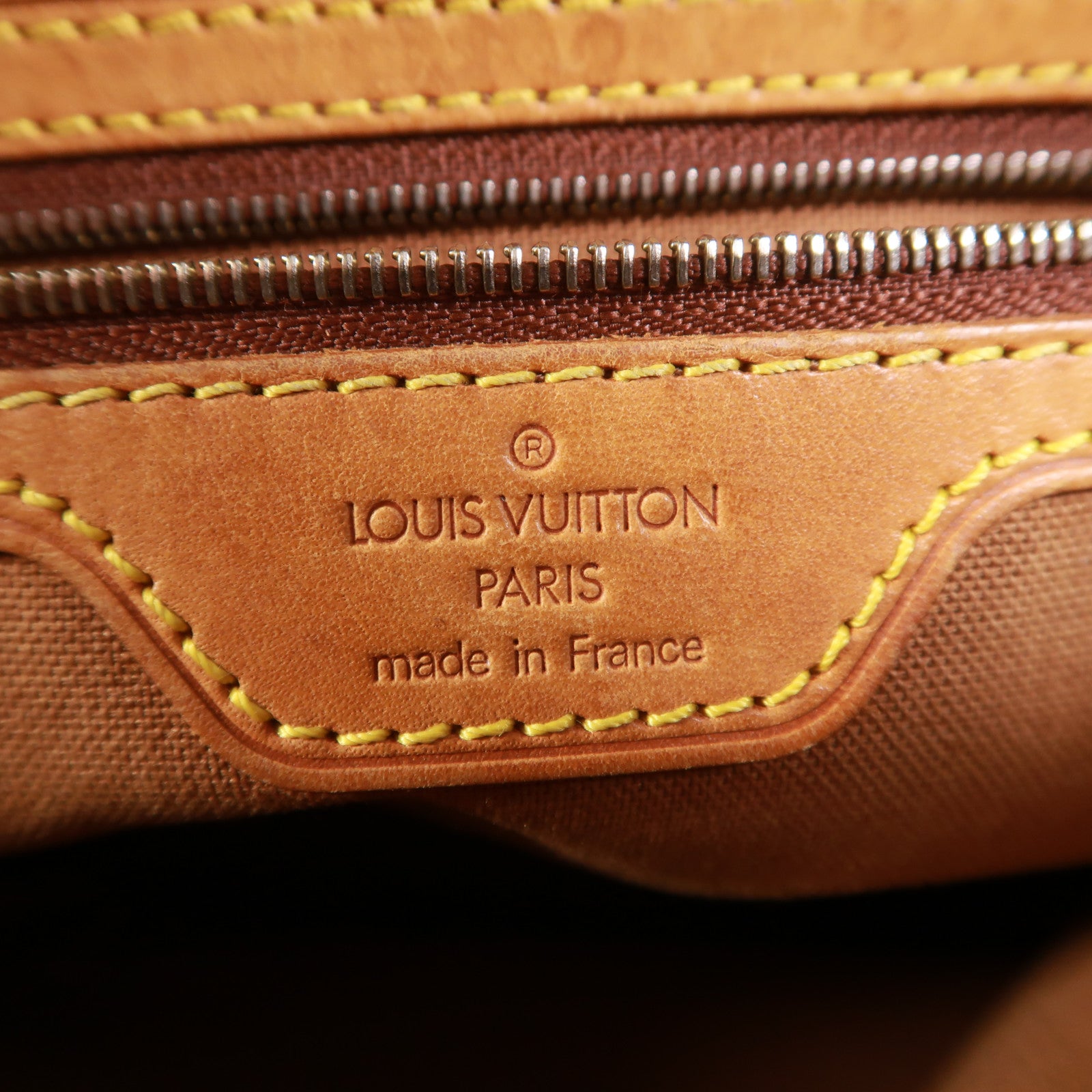 LOUIS VUITTON Monogram Cabas Piano金扣肩背袋