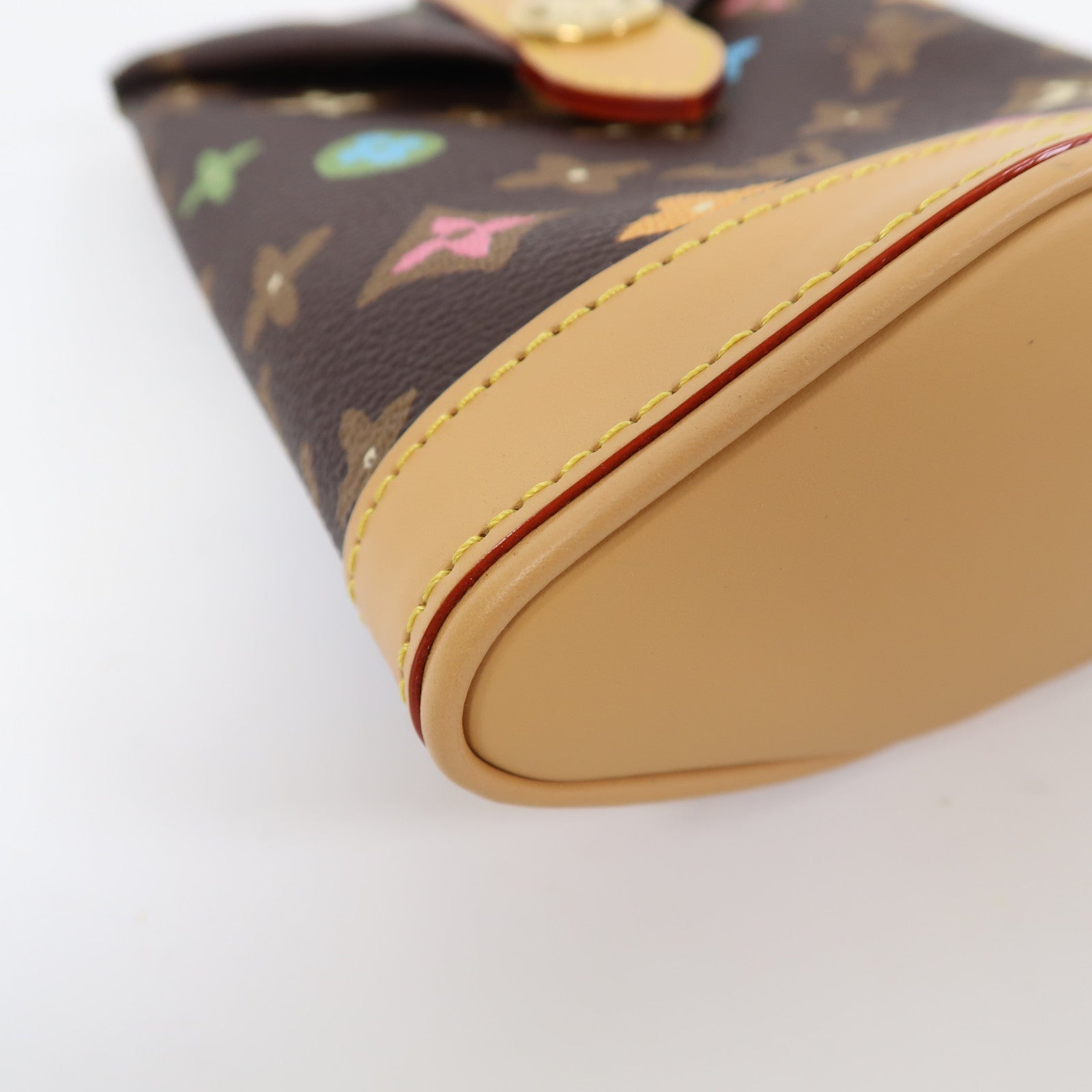 LOUIS VUITTON Monogram Craggy Envelope Pouch金扣肩背袋啡色