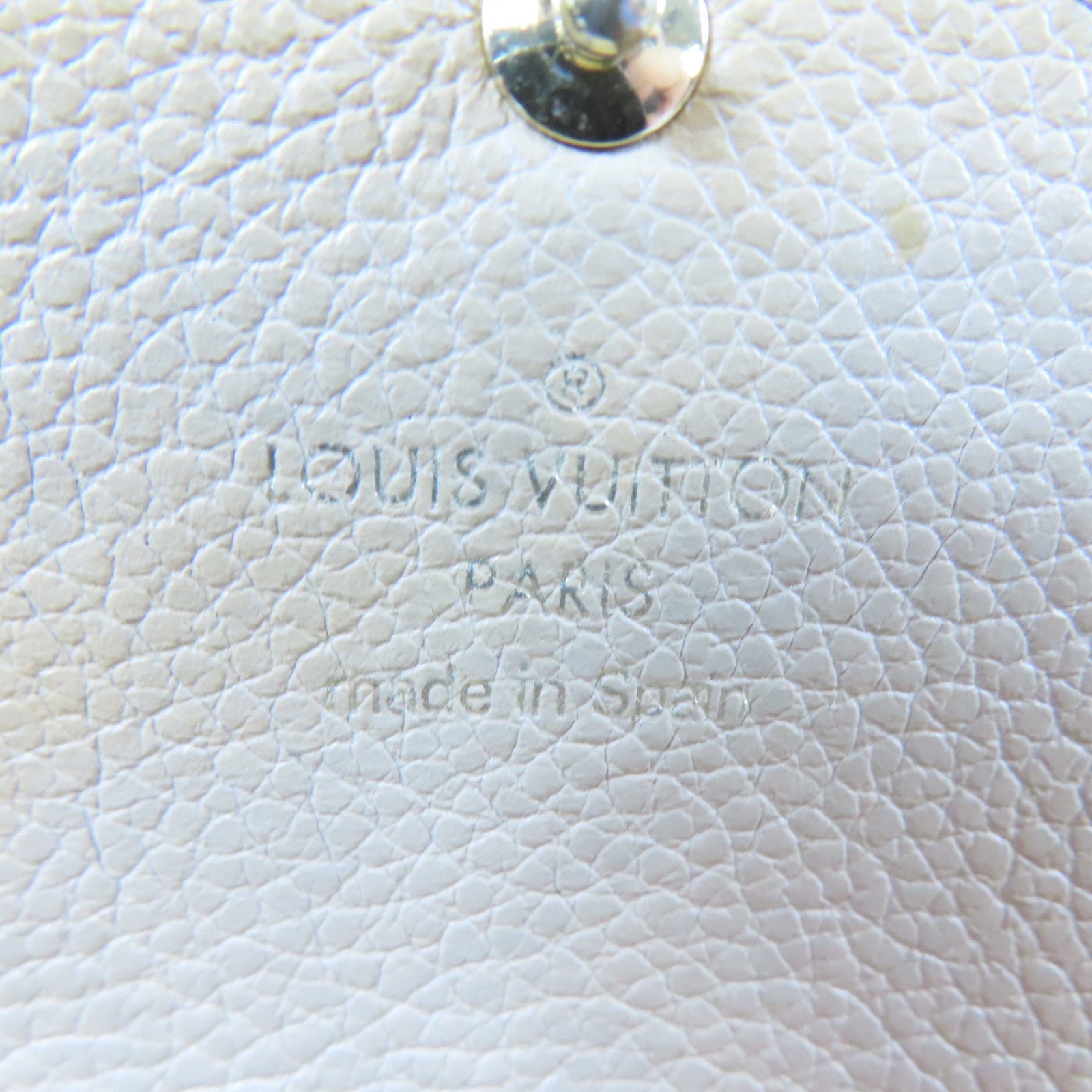 LOUIS VUITTON Monogram Empreinte Long Wallet金扣長錢包黑色