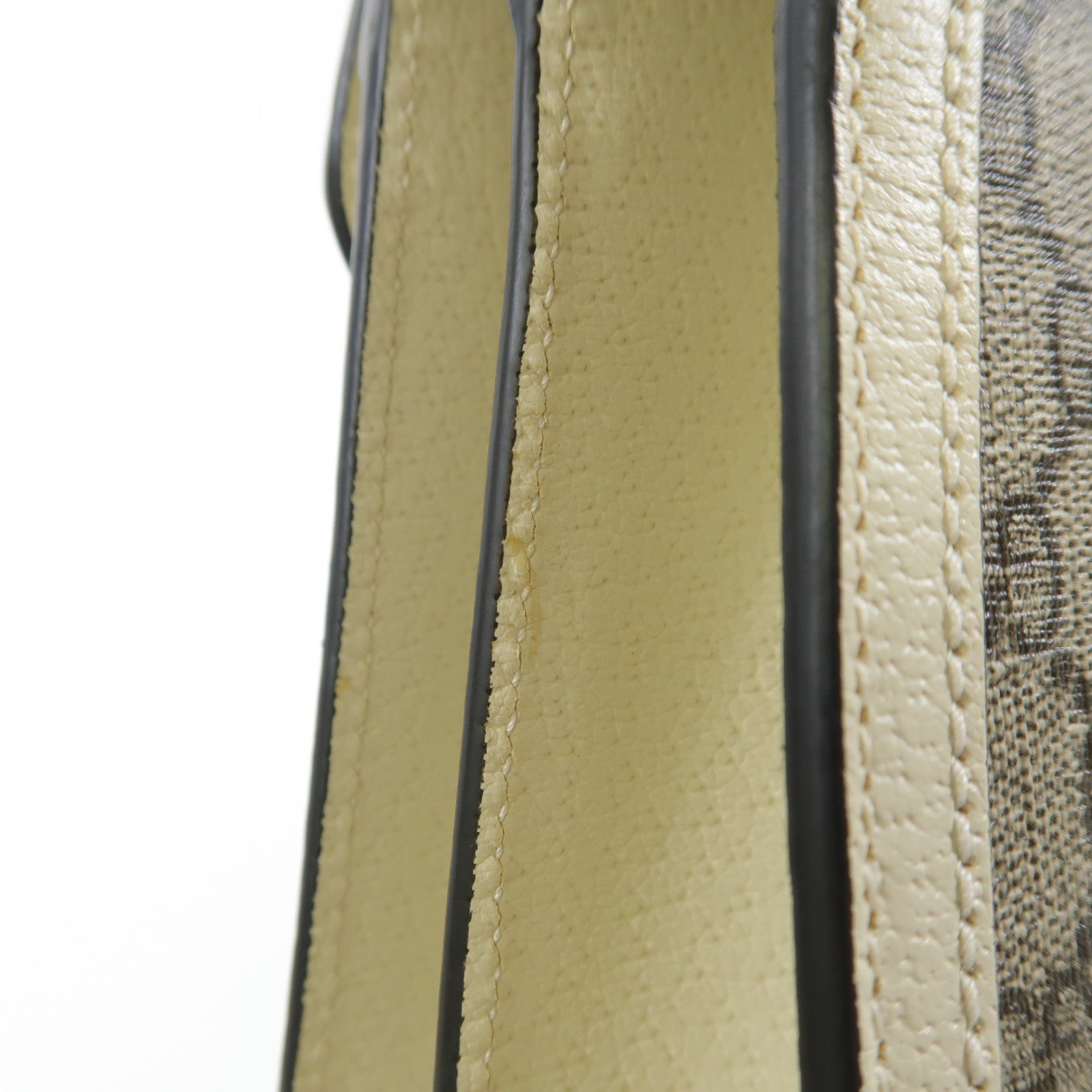 GUCCI 【激減優惠】塗層帆布2 Way Shoulder金扣手挽肩背兩用袋