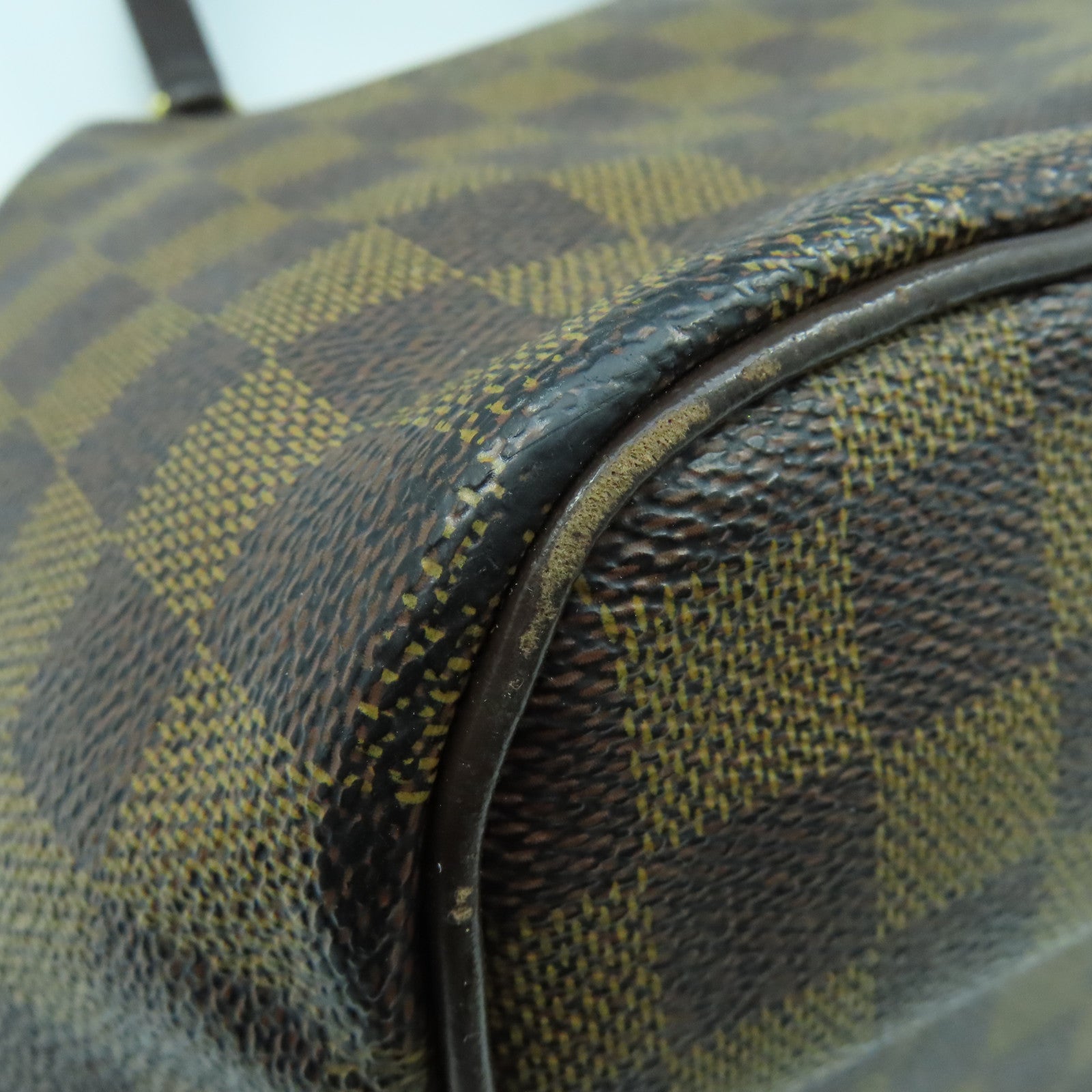 LOUIS VUITTON 【清倉大減價】Damier Ebene Westminster GM金扣肩背袋啡色