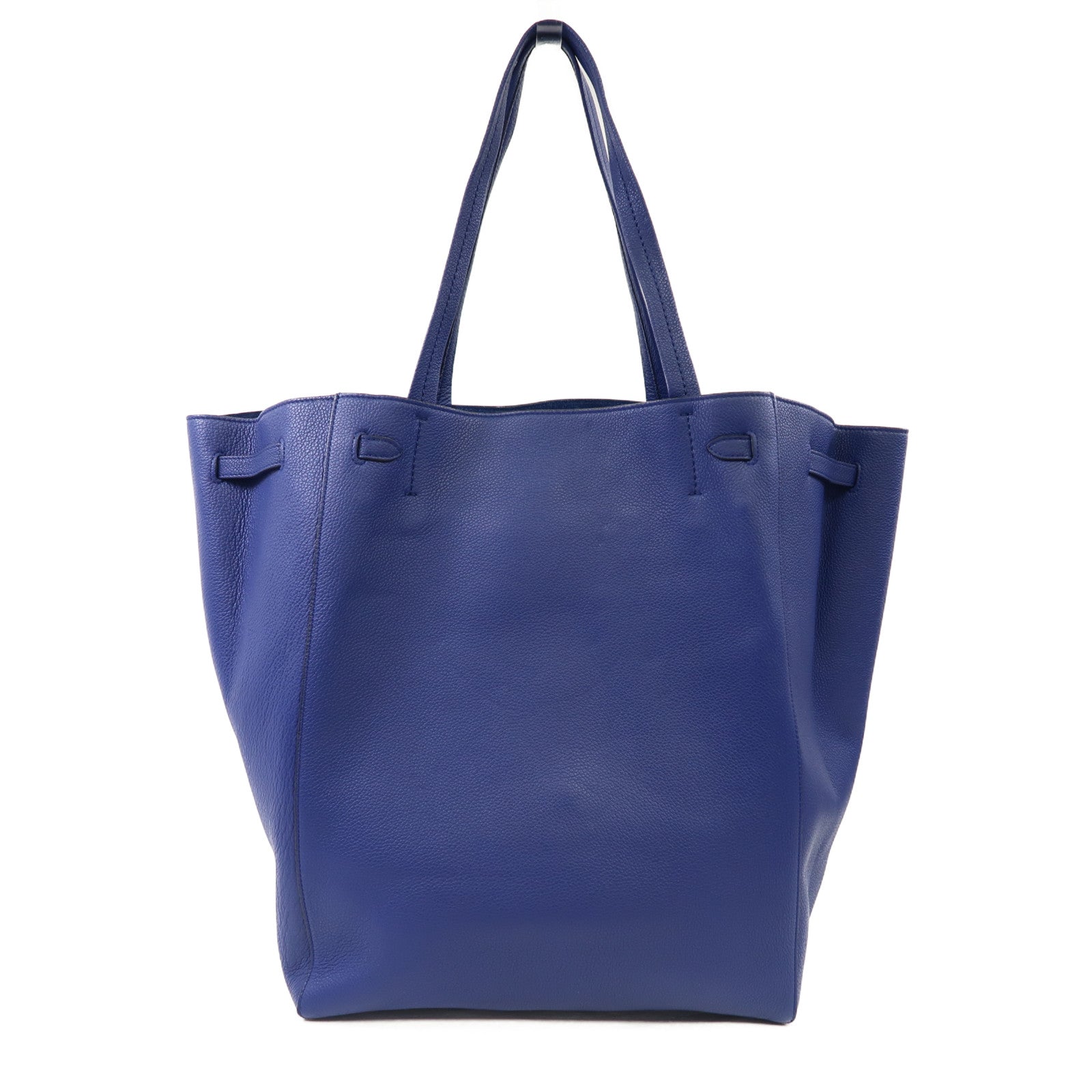 CELINE 【激減優惠】牛皮皮革Tote Bag手挽袋藍色
