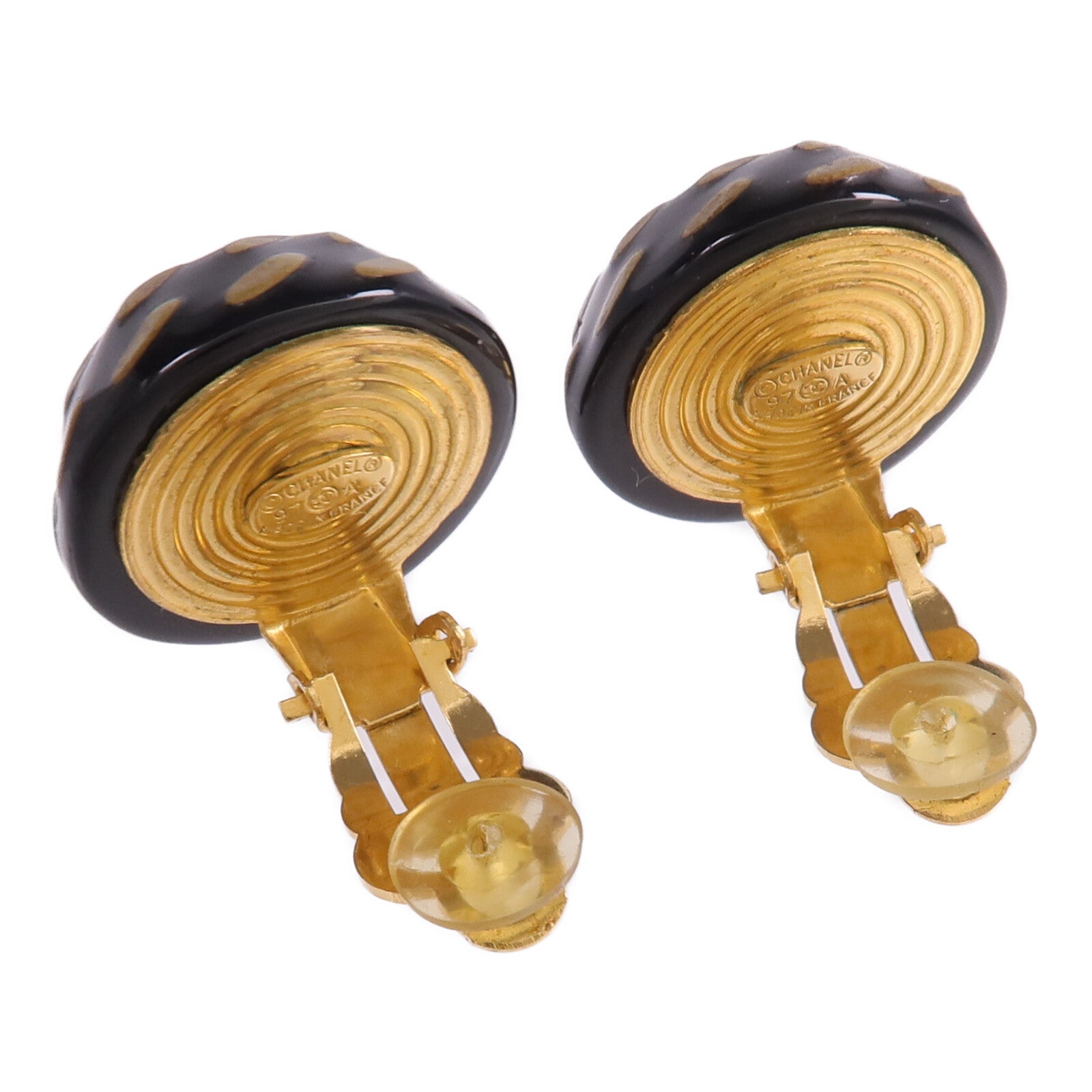 CHANEL PVC/金屬Earrings耳環