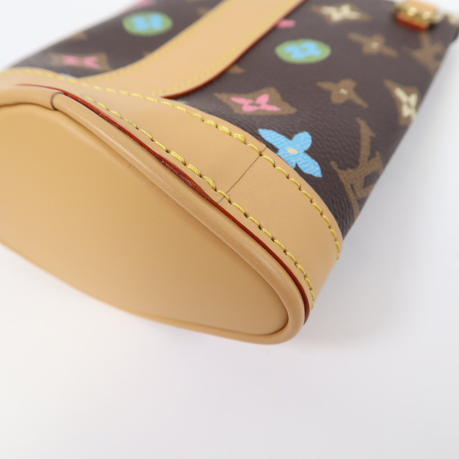 LOUIS VUITTON Monogram Craggy Envelope Pouch金扣肩背袋啡色