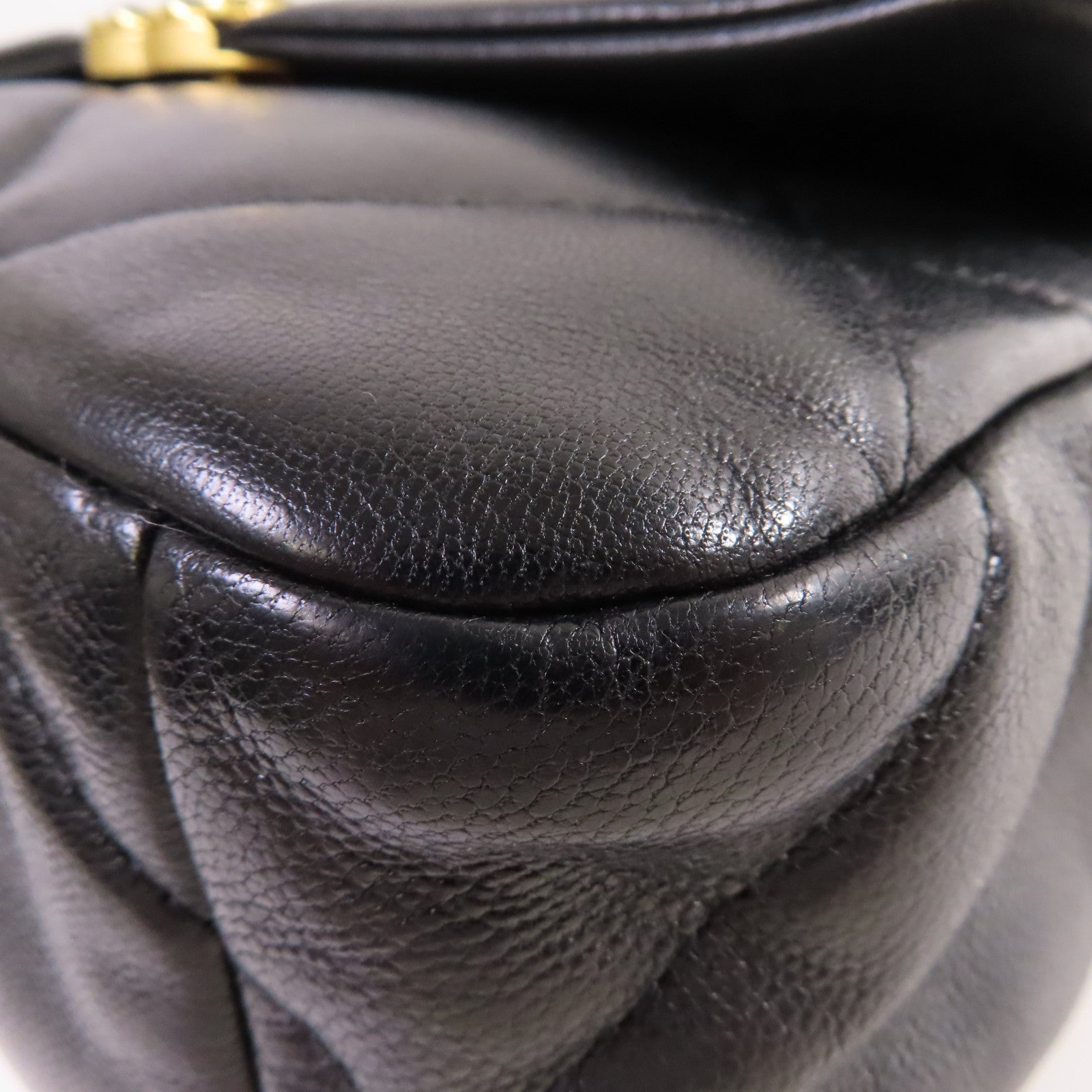 CHANEL 菱格羊皮皮革Chanel 19 Small 2Way Shoulder Bag鏈帶手挽肩背兩用袋黑色