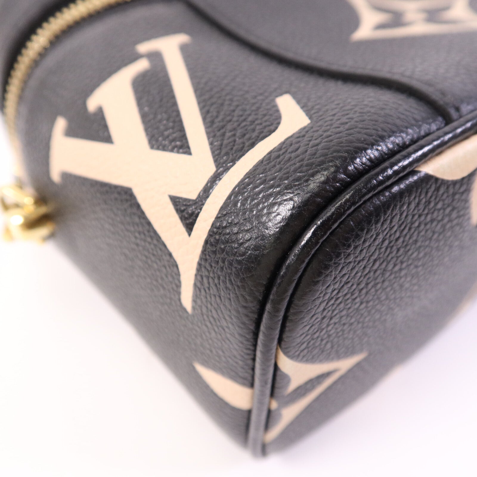 LOUIS VUITTON 【激減優惠】Monogram Empreinte Vanity PM金扣鏈帶手挽肩背兩用袋