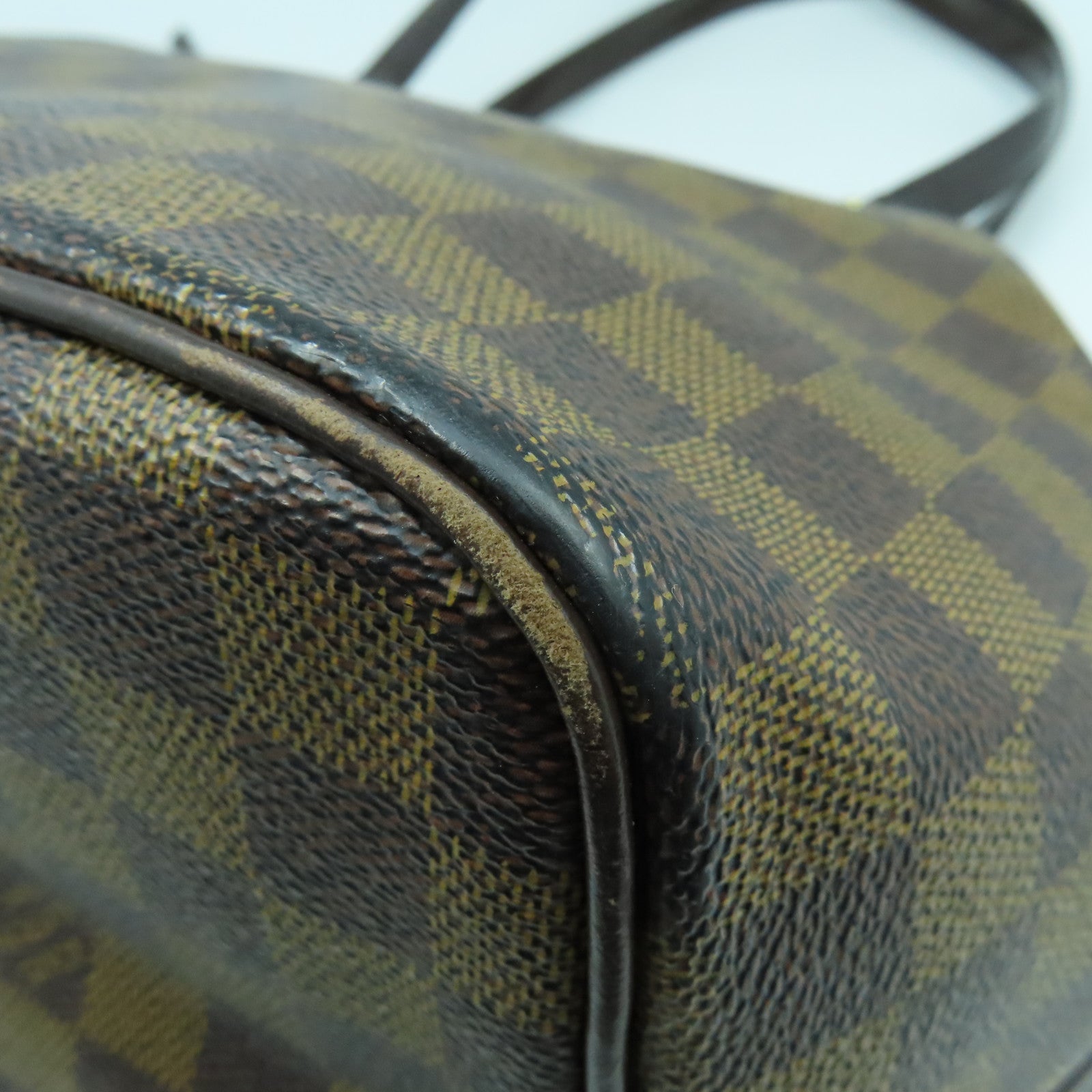 LOUIS VUITTON 【清倉大減價】Damier Ebene Westminster GM金扣肩背袋啡色