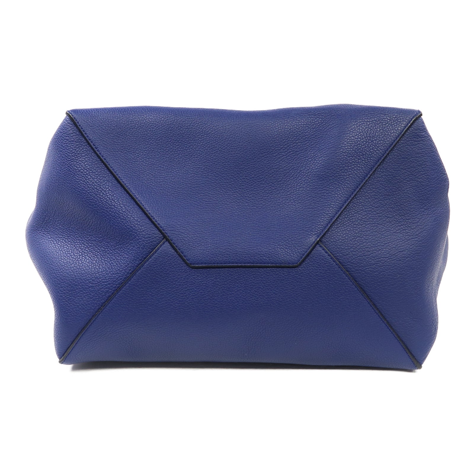 CELINE 【激減優惠】牛皮皮革Tote Bag手挽袋藍色