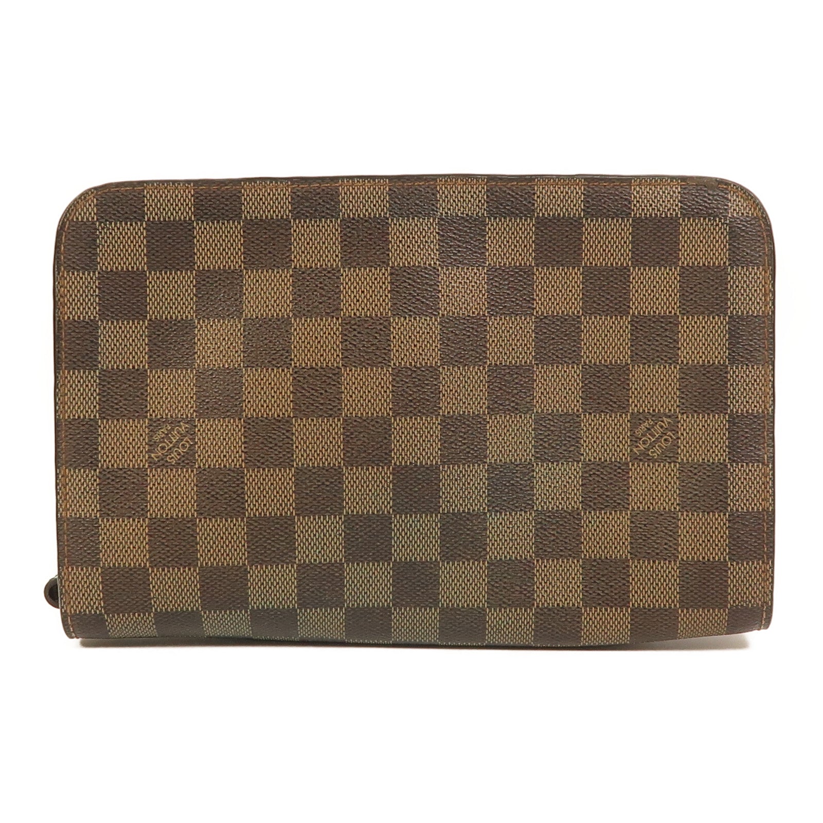 LOUIS VUITTON Damier Saint Louis Clutch Bag金扣手拿包