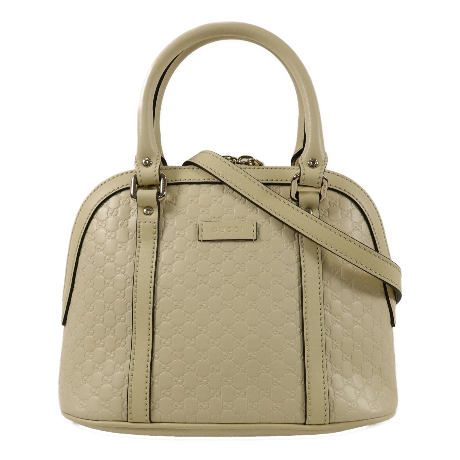 GUCCI 牛皮皮革Microguccissima Mini Dome Bag手挽肩背兩用袋