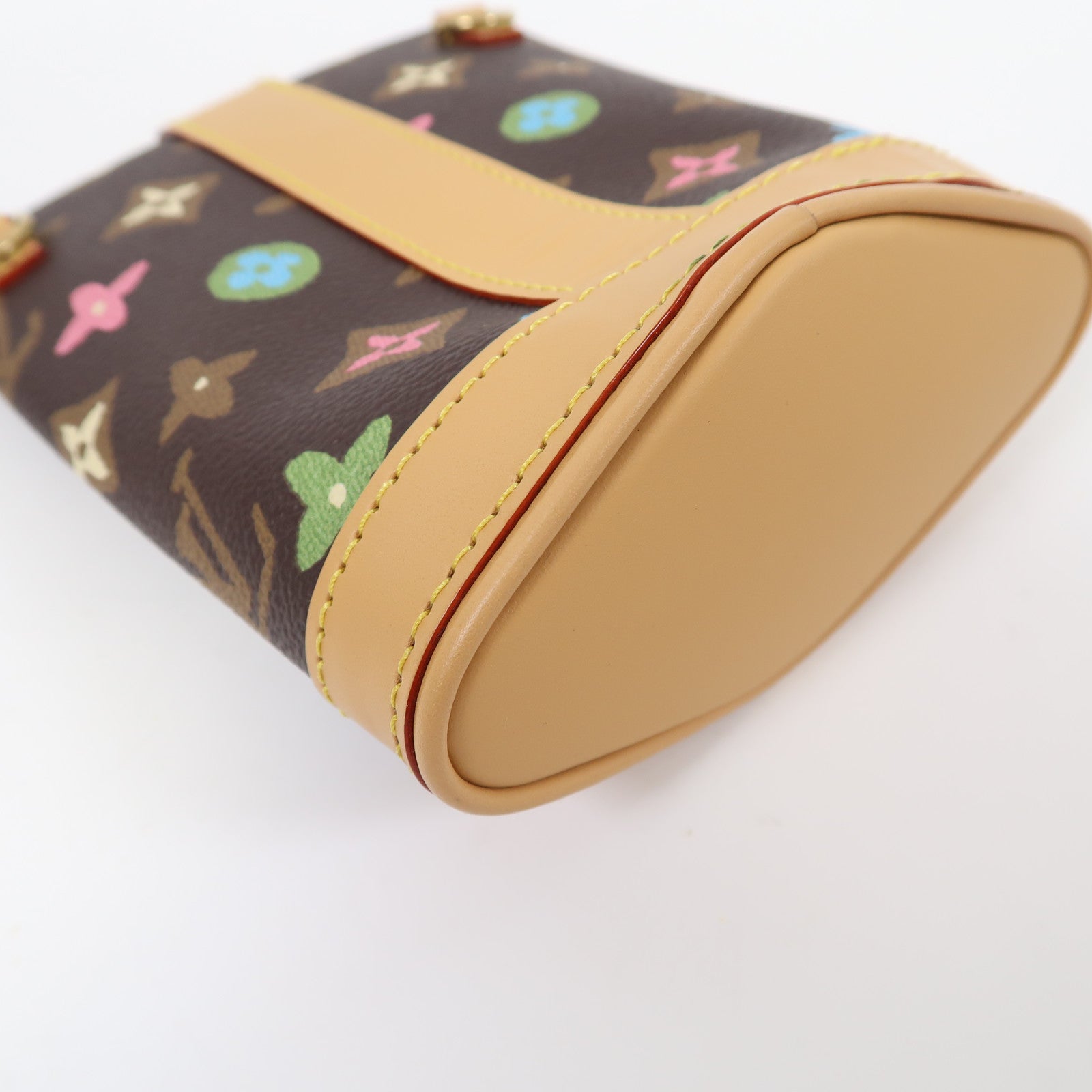LOUIS VUITTON Monogram Craggy Envelope Pouch金扣肩背袋啡色
