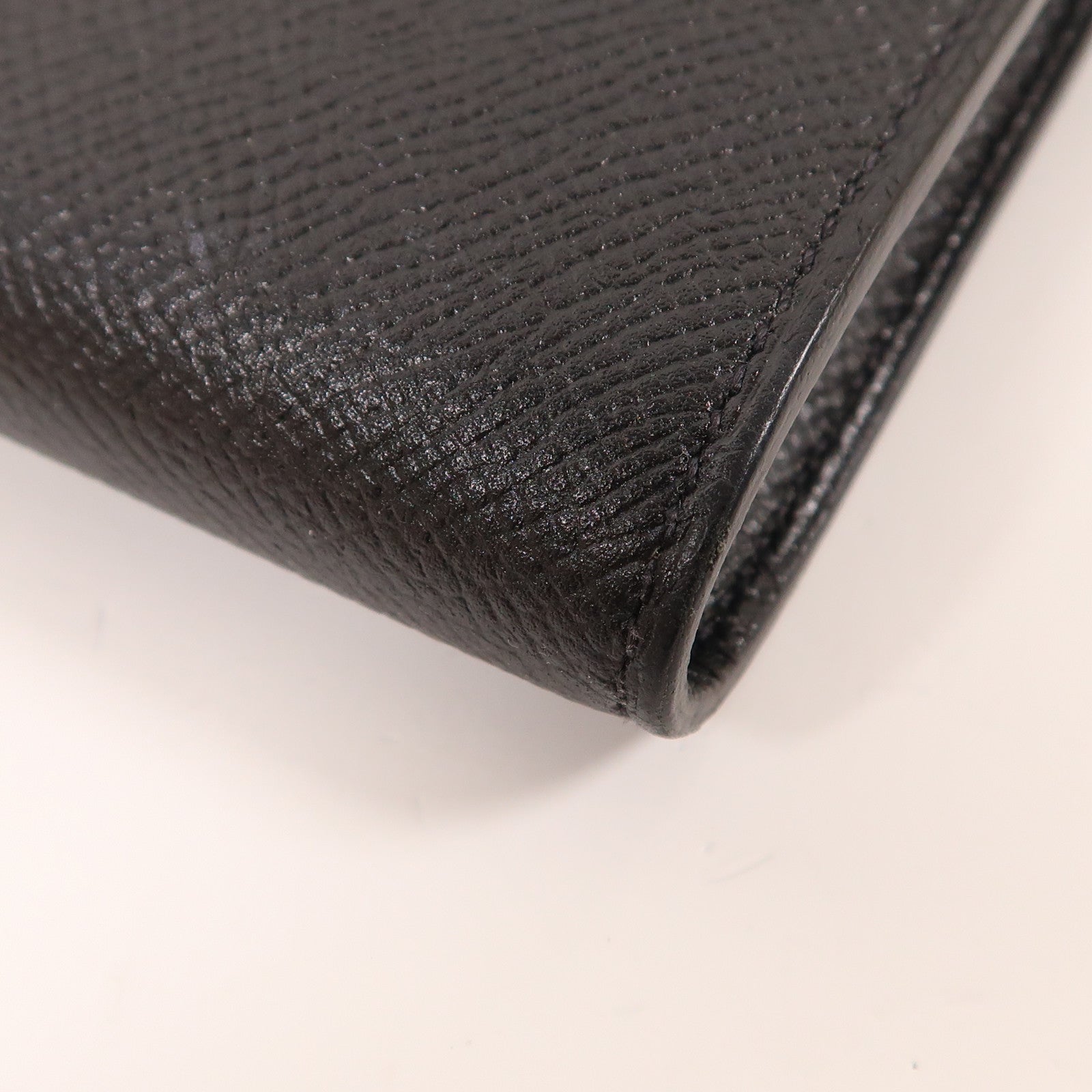 HERMES Epsom皮革Kelly Wallet銀扣長錢包Noir