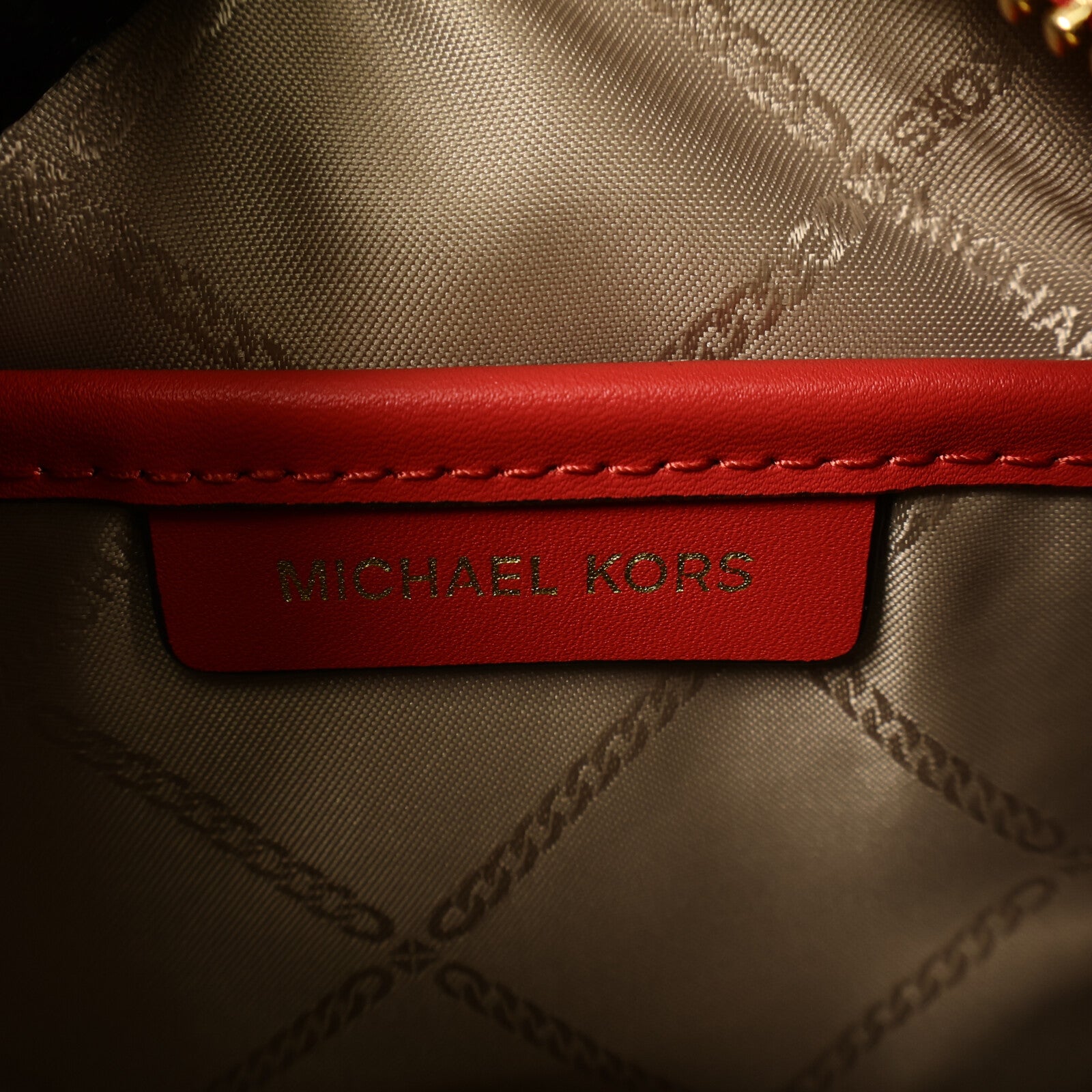 Michael Kors 塗層帆布Boston Bag手挽肩背兩用袋