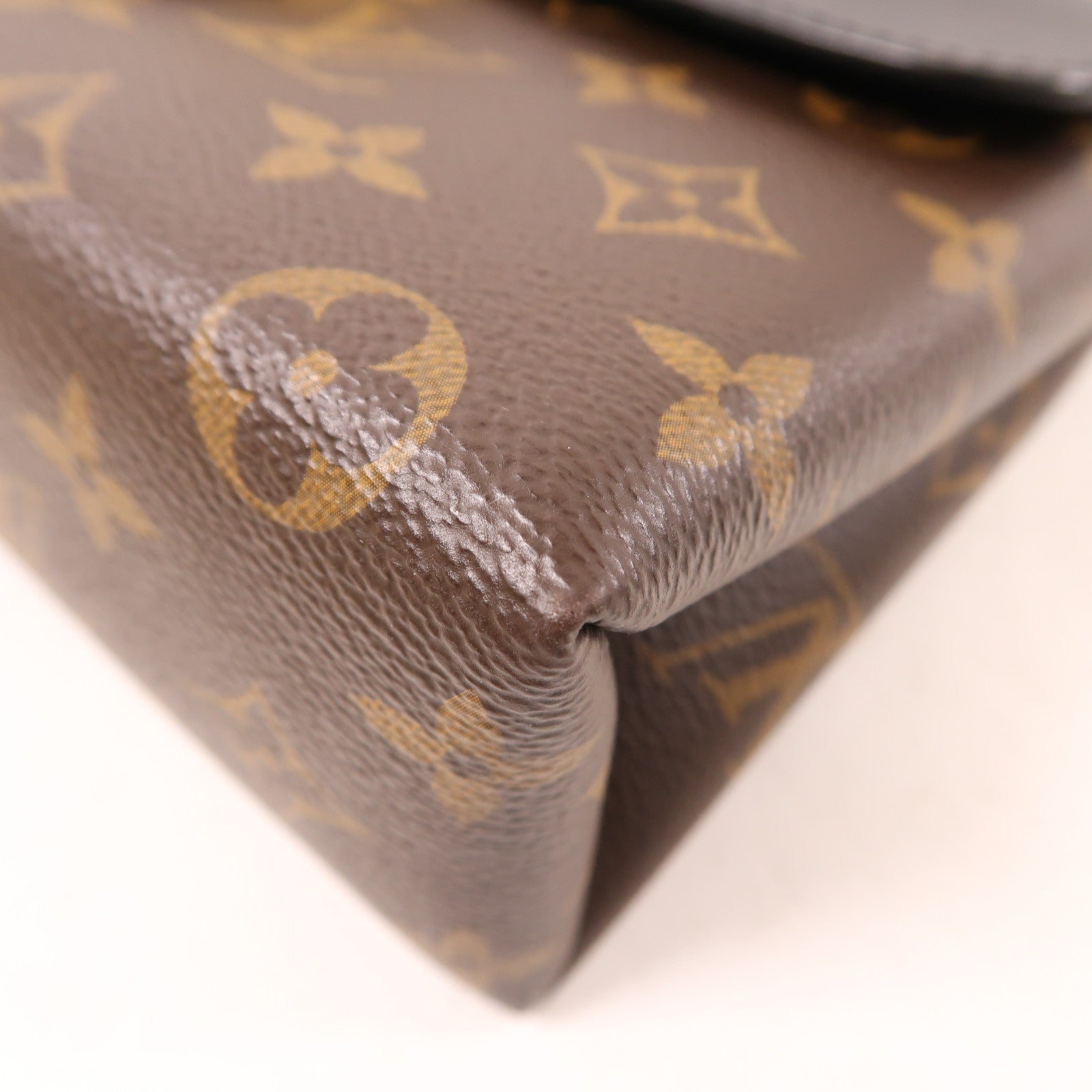 LOUIS VUITTON Monogram Locky BB金扣手挽肩背兩用袋棕色