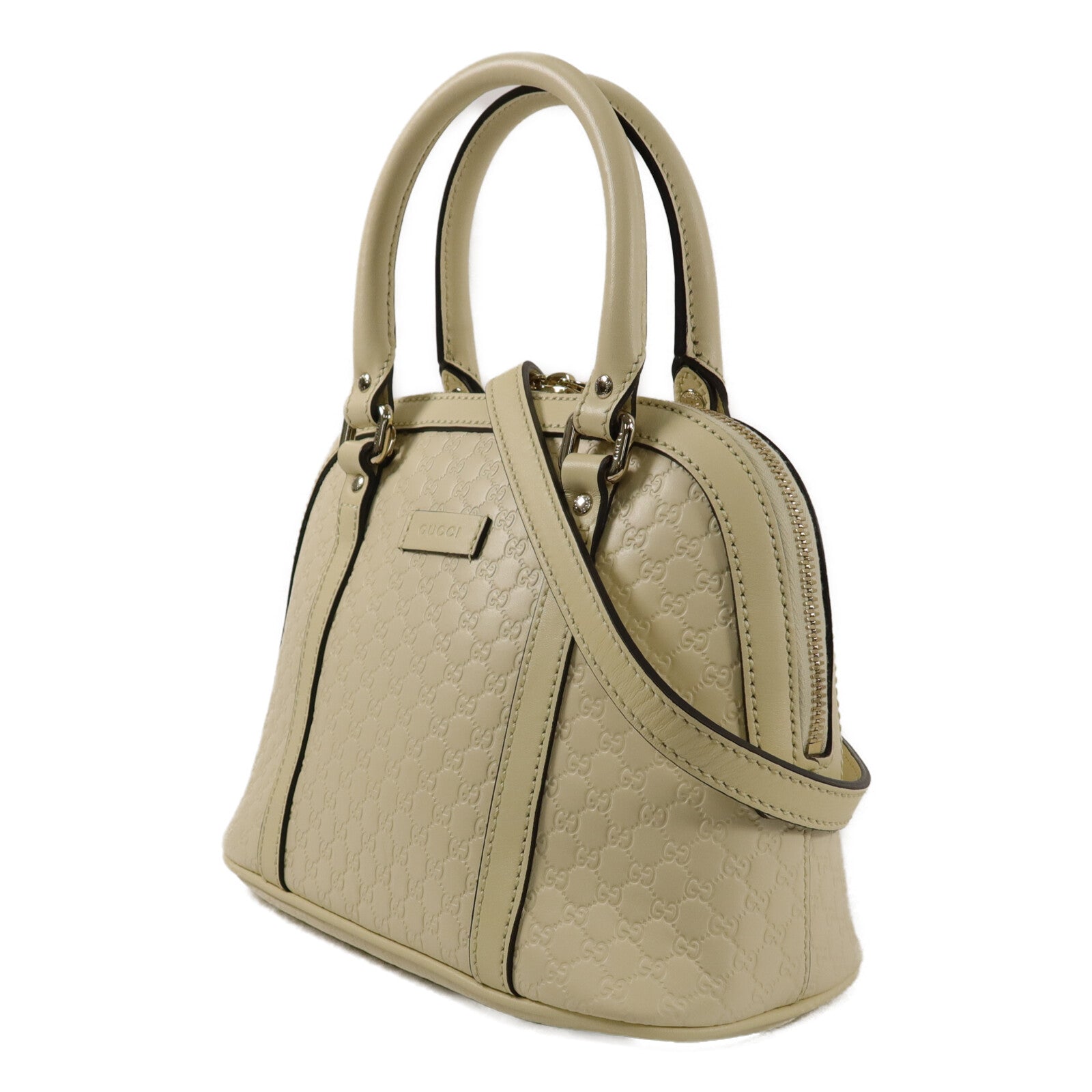 GUCCI 牛皮皮革Microguccissima Mini Dome Bag手挽肩背兩用袋