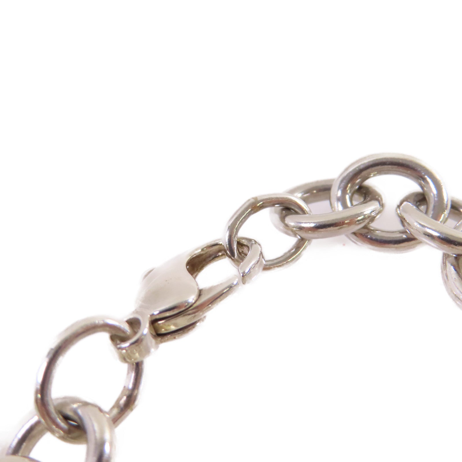 TIFFANY＆CO 925純銀Return to Tiffany Round Tag Bracelet手鏈