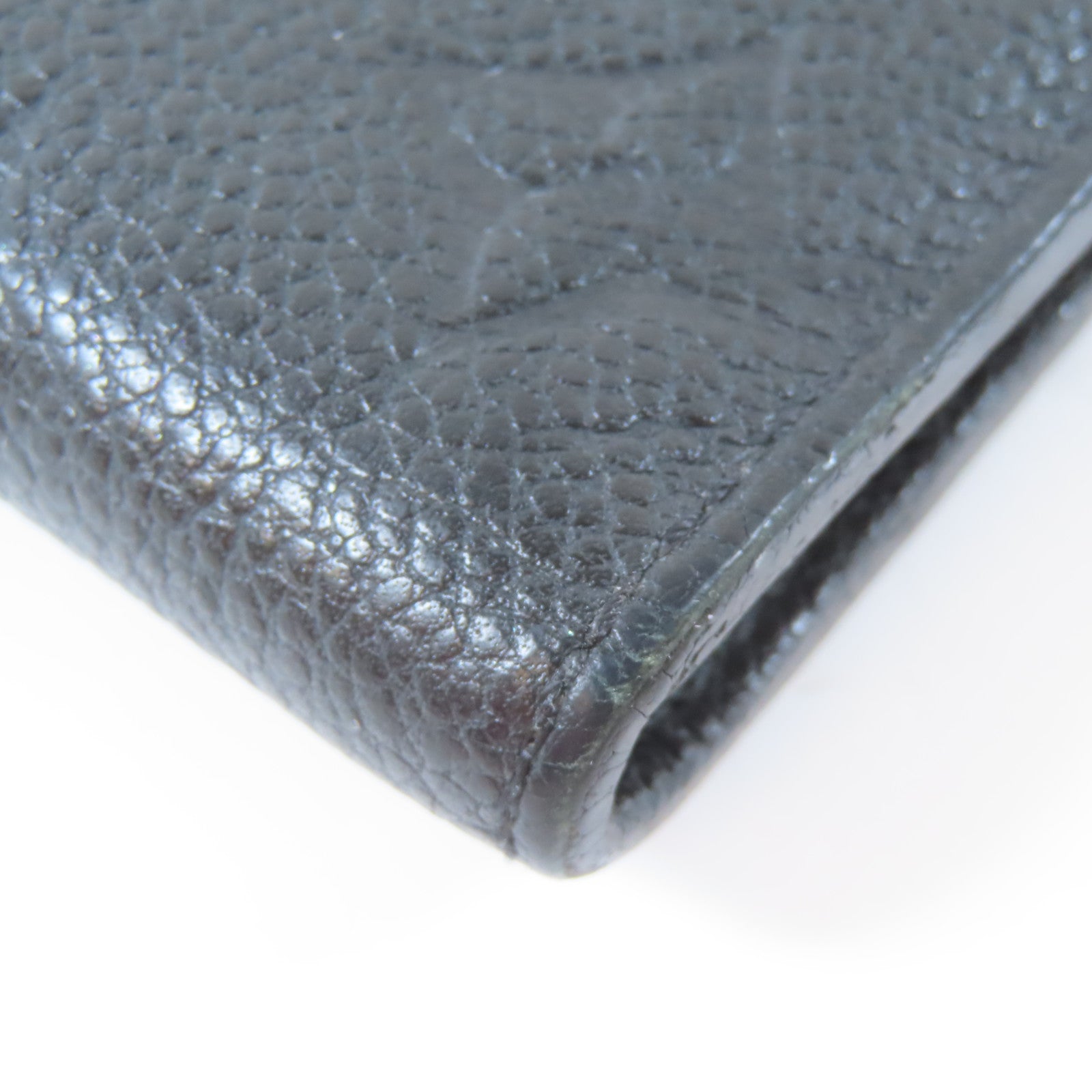 LOUIS VUITTON Monogram Empreinte Long Wallet金扣長錢包黑色