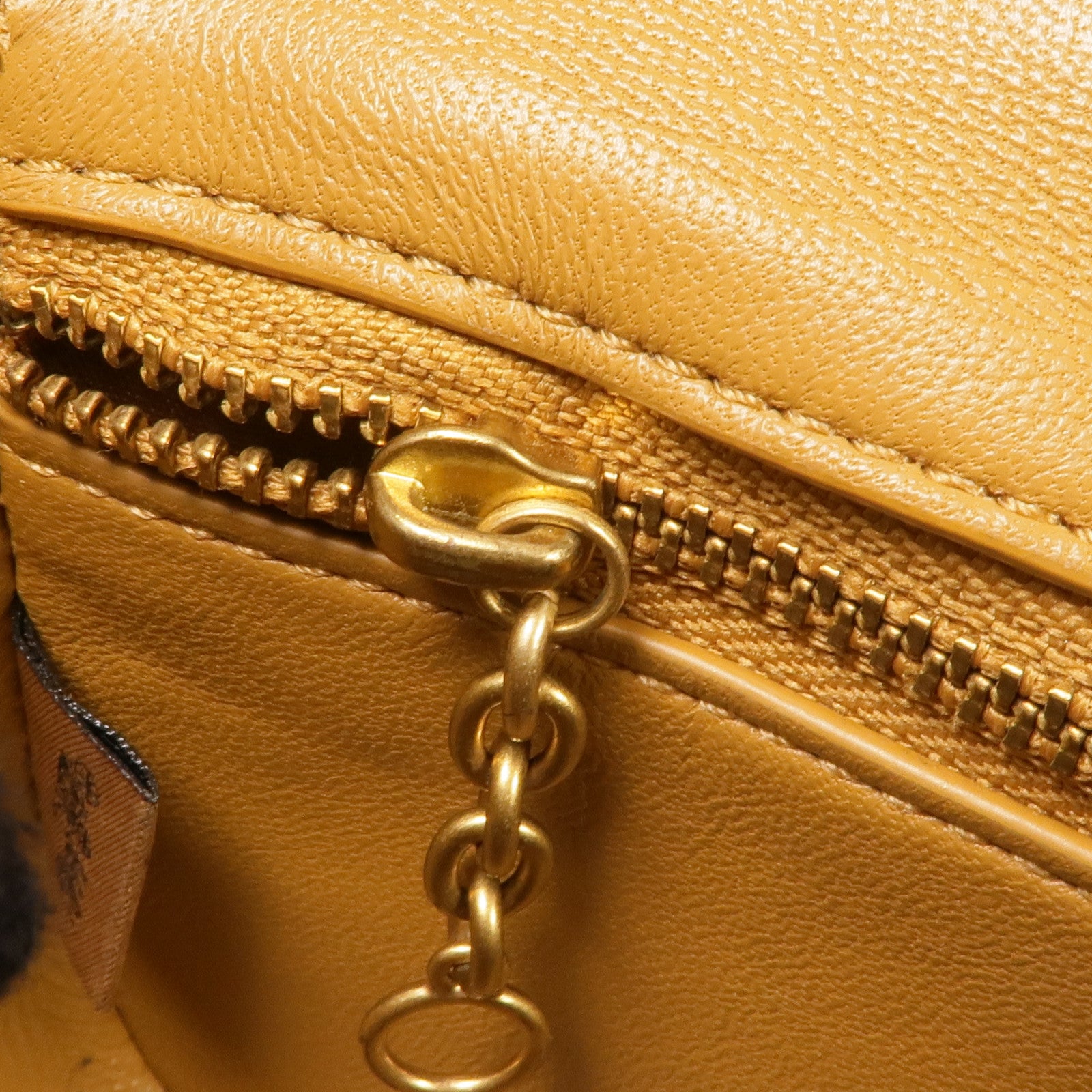 COACH 牛仔布/皮革Shoulder Bag金扣肩背袋