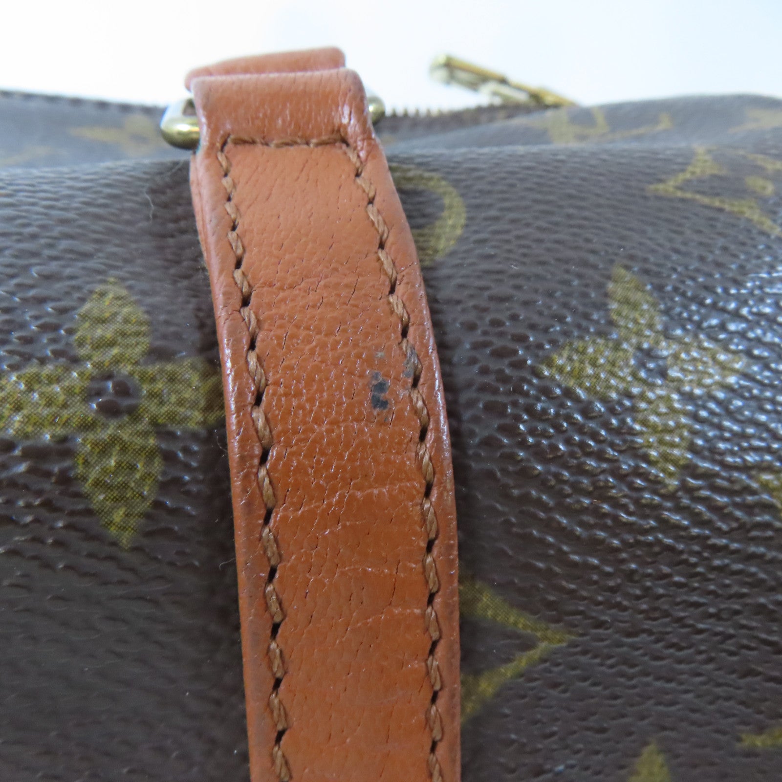 LOUIS VUITTON 【激減優惠】Monogram Papillon 30金扣手挽袋啡色