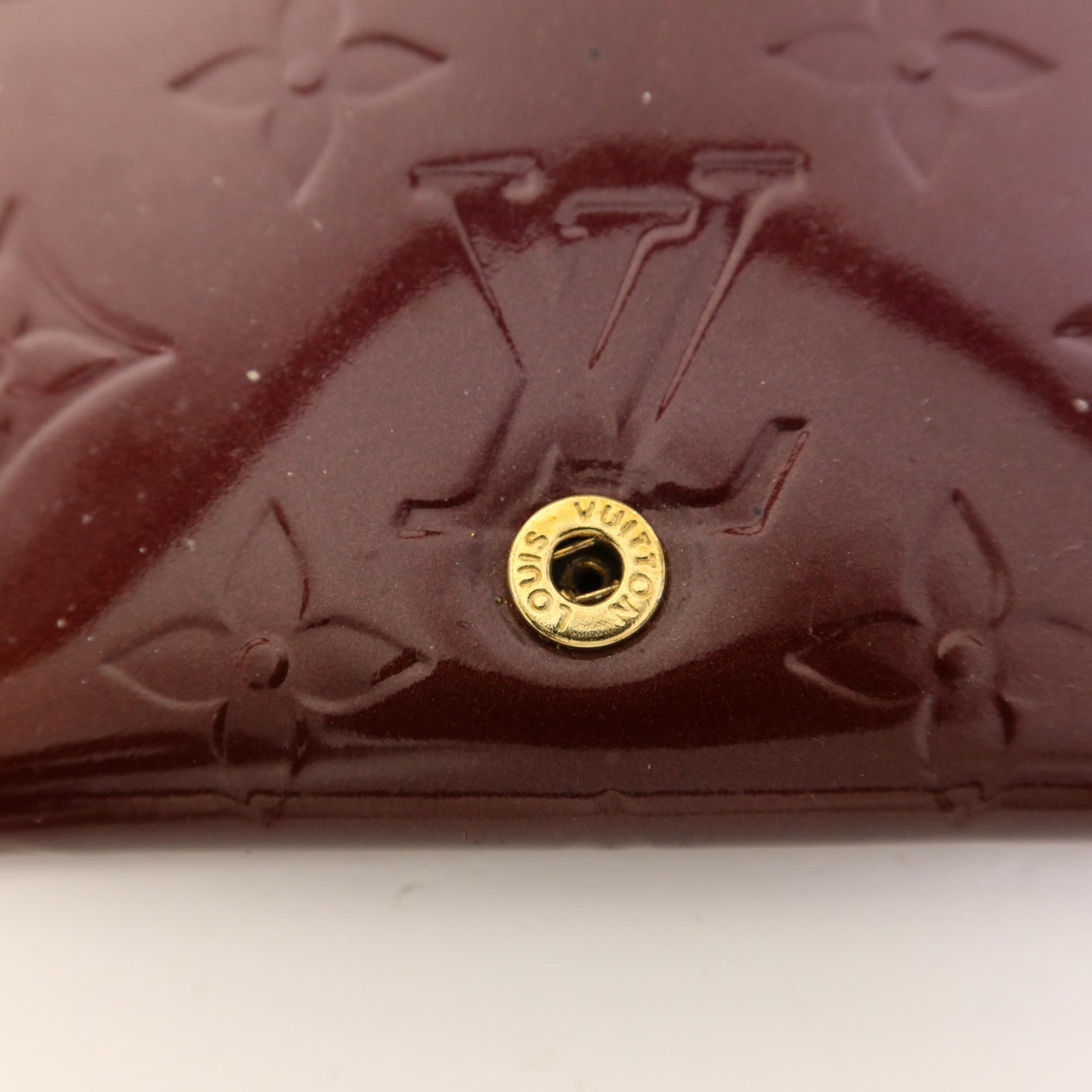 LOUIS VUITTON Vernis Card Case金扣卡片套