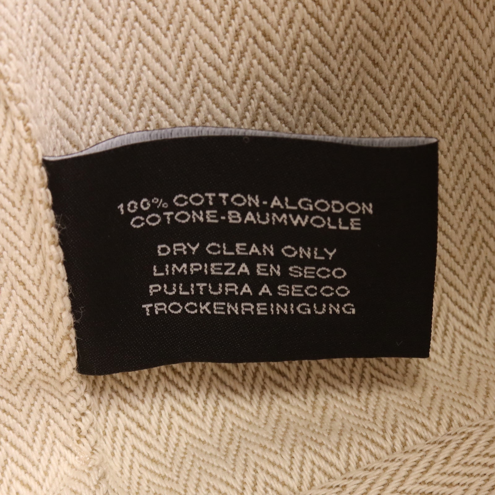 HERMES 帆布Bride-A-Brac GM銀扣手挽袋