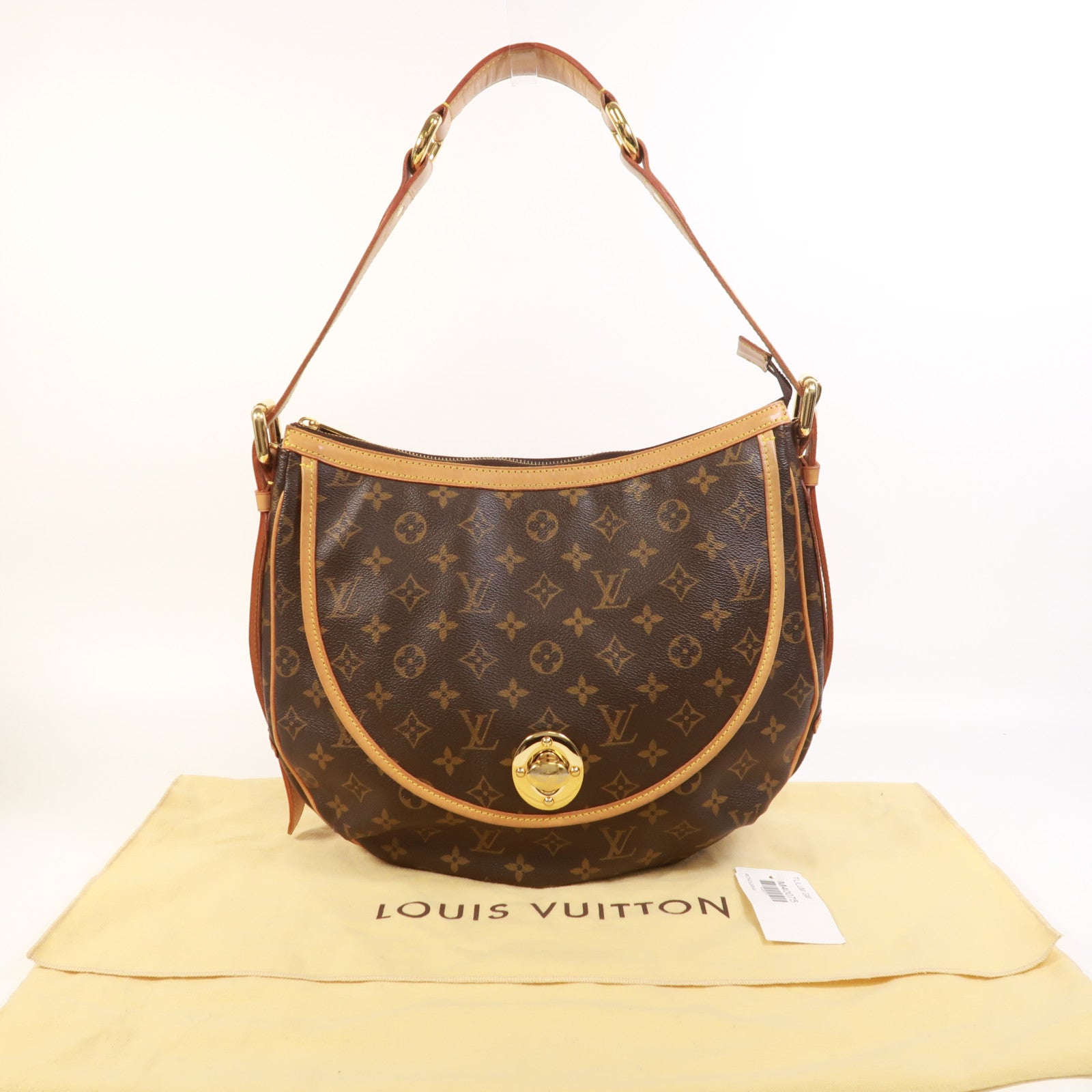 LOUIS VUITTON Monogram Tulum GM金扣肩背袋