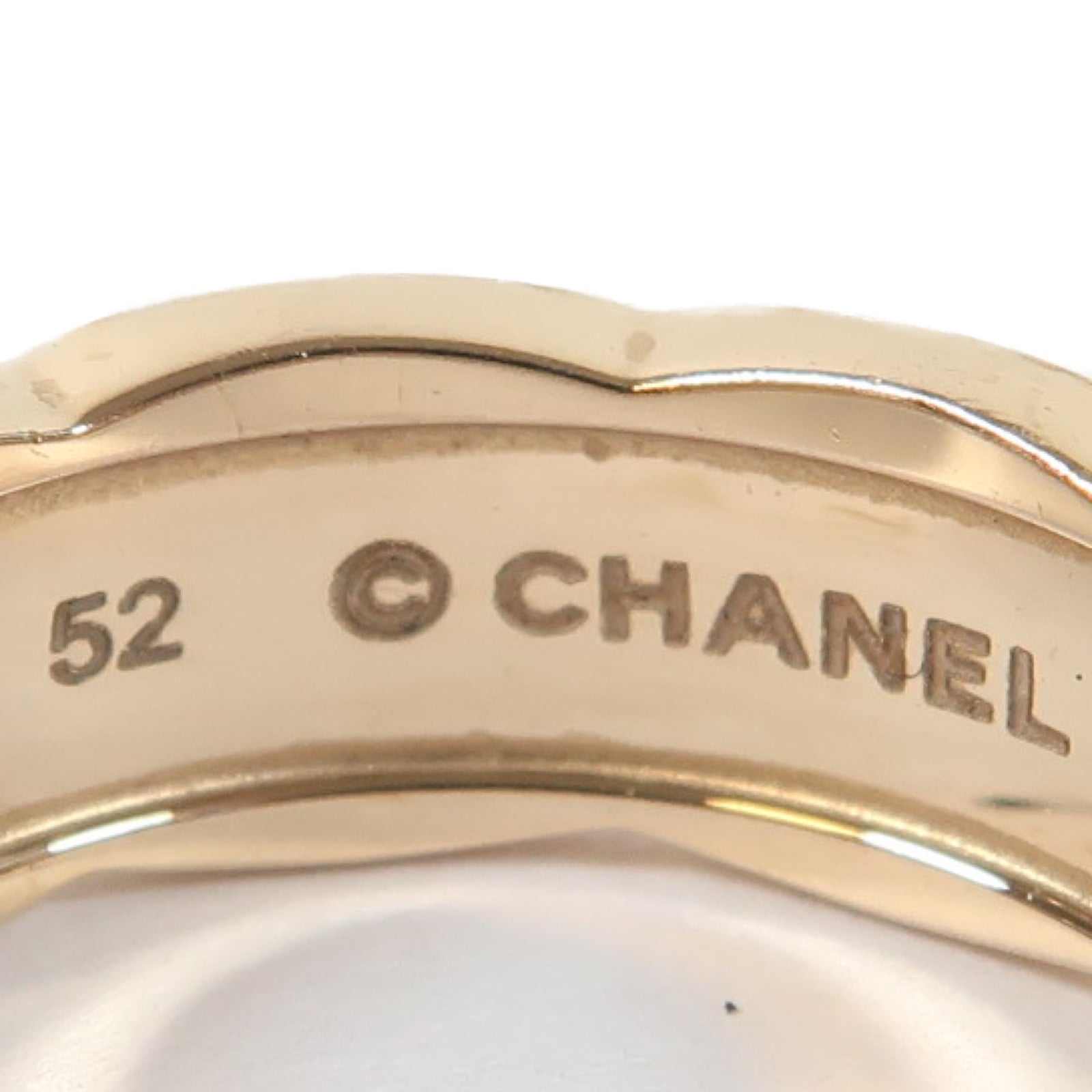 CHANEL 【激減優惠】18K玫瑰金/鑽石Coco Crush Ring戒指US#6.75