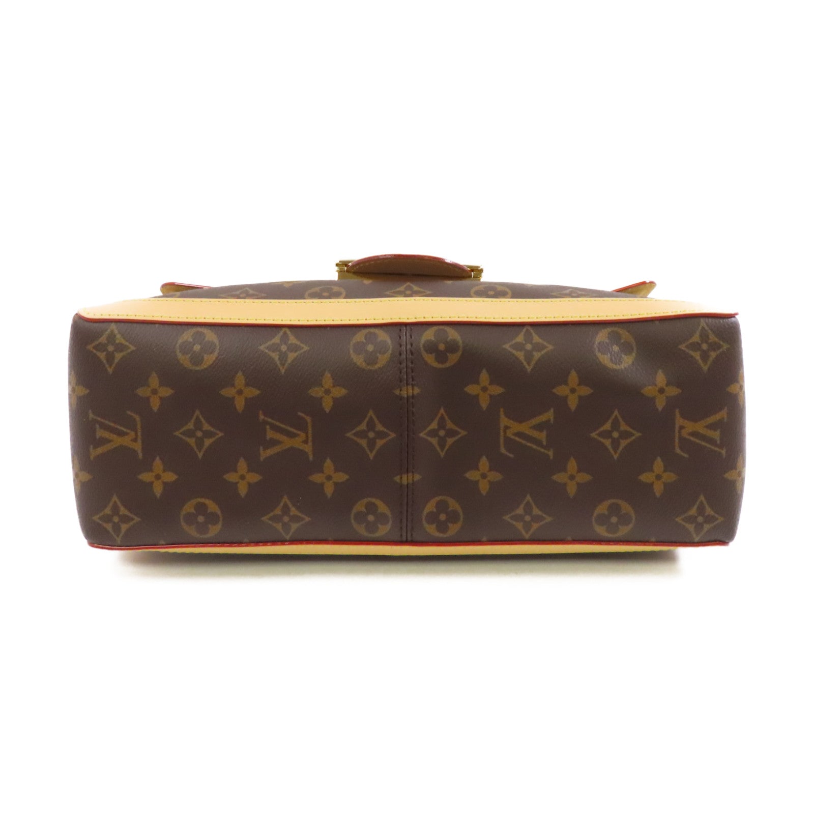 LOUIS VUITTON 【激減優惠】Monogram Dauphine Soft GM金扣手挽肩背兩用袋棕色