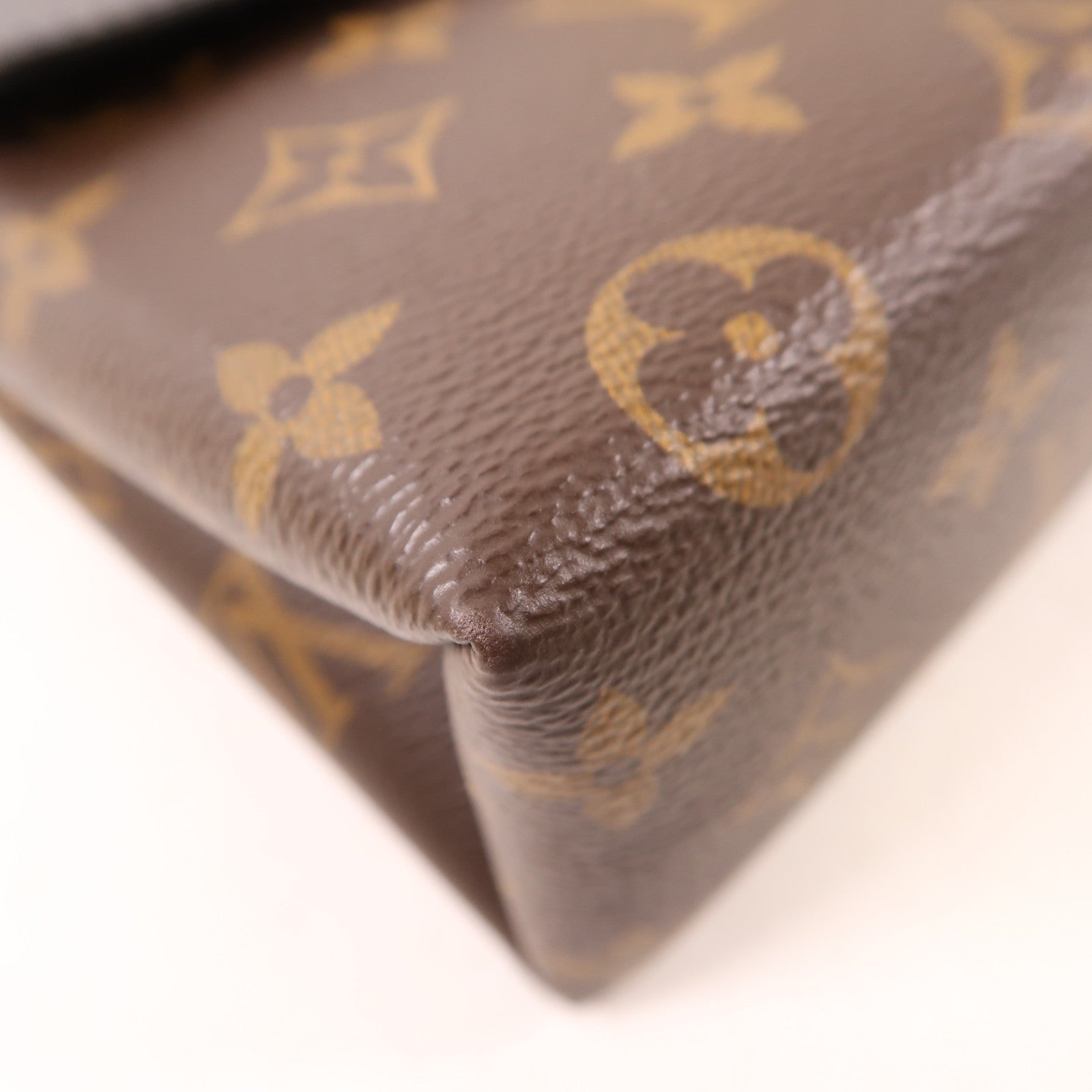 LOUIS VUITTON Monogram Locky BB金扣手挽肩背兩用袋棕色