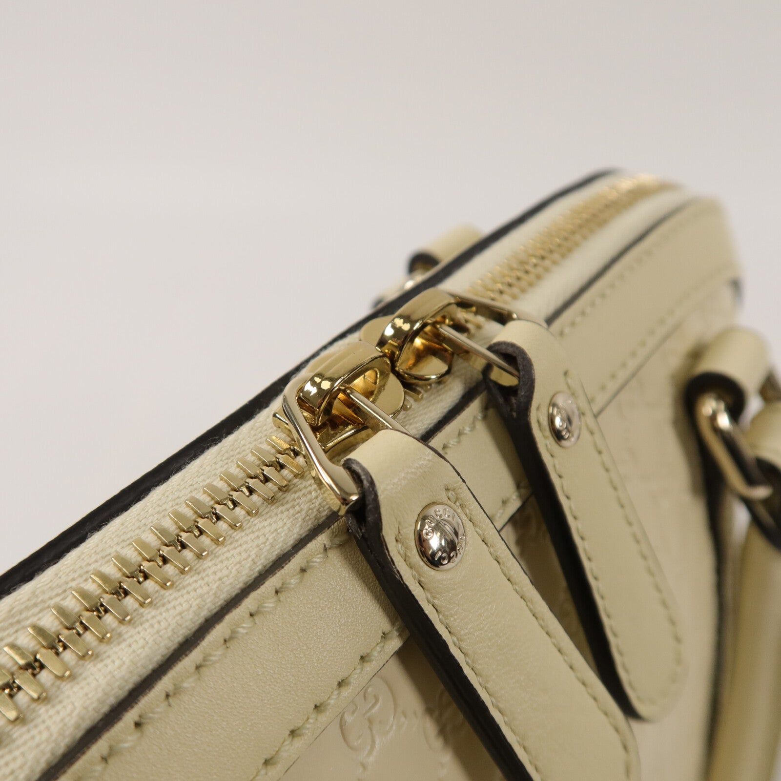 GUCCI 牛皮皮革Microguccissima Mini Dome Bag手挽肩背兩用袋