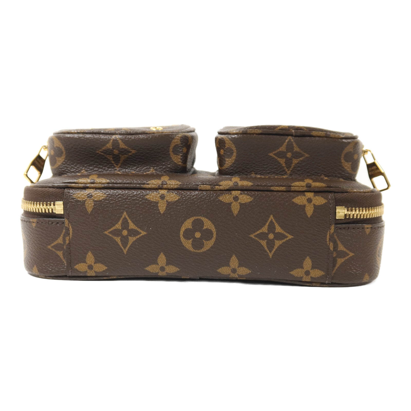LOUIS VUITTON Monogram Utility金扣手挽肩背兩用袋