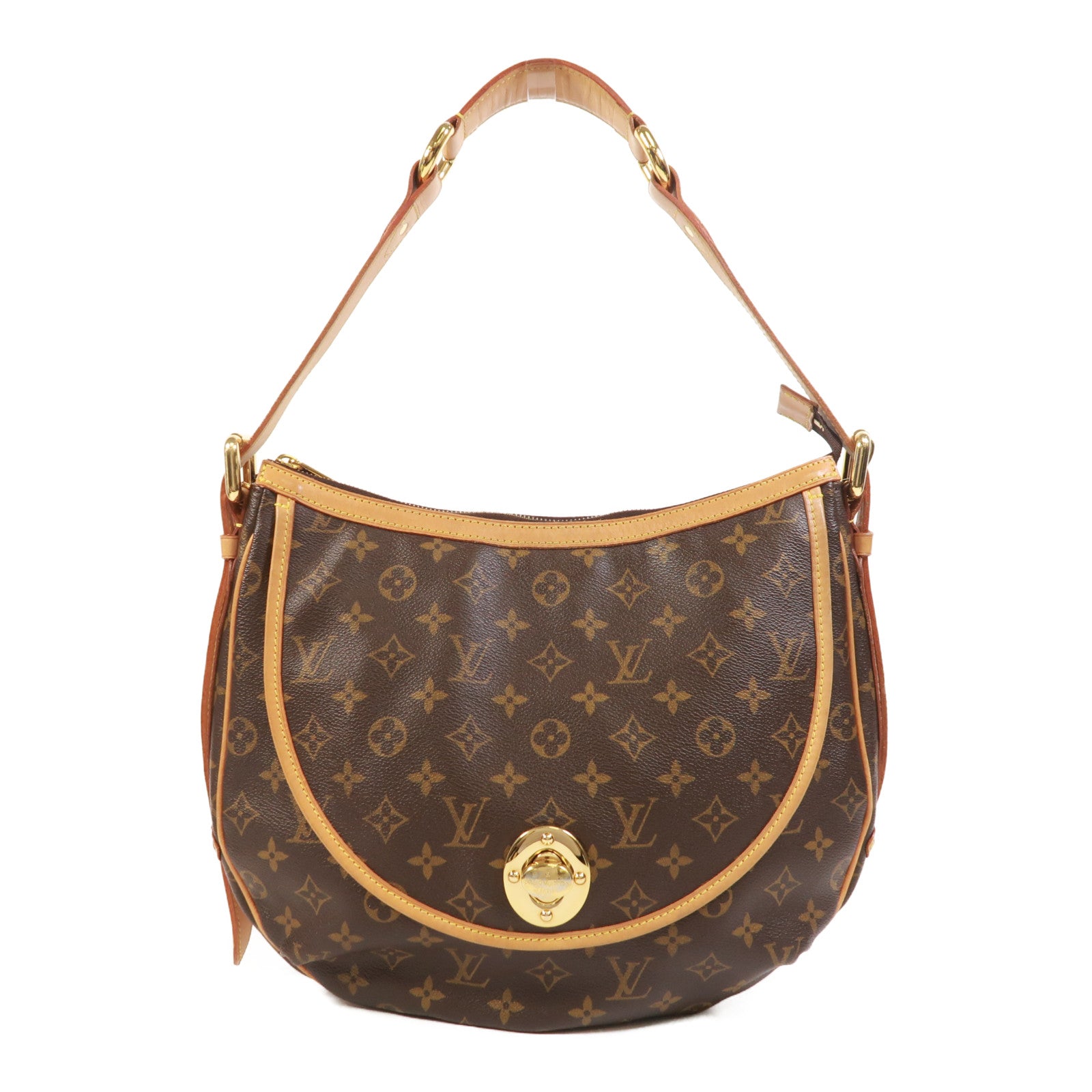 LOUIS VUITTON Monogram Tulum GM金扣肩背袋