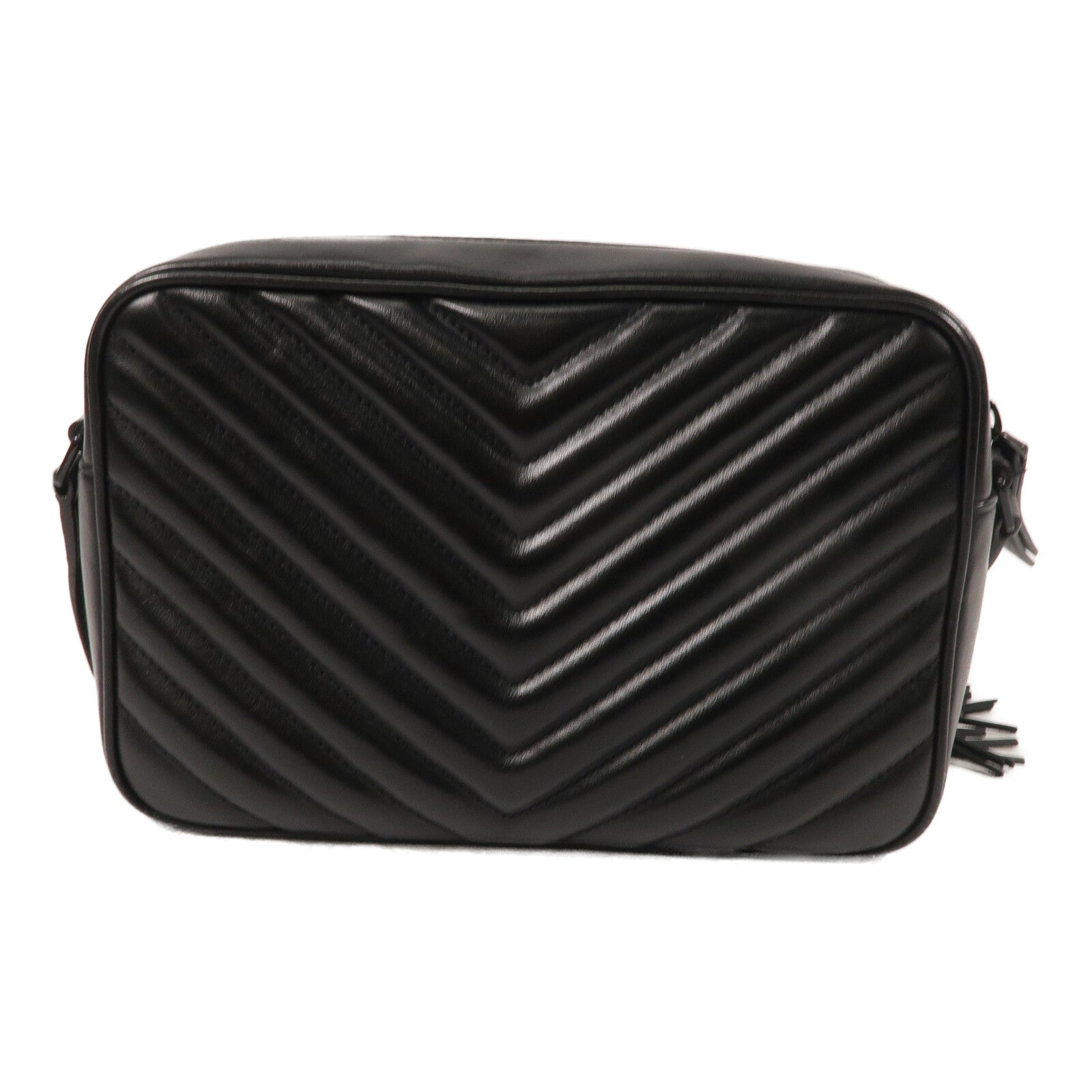 YVES SAINT LAURENT 牛皮皮革Lou Camera Bag肩背袋
