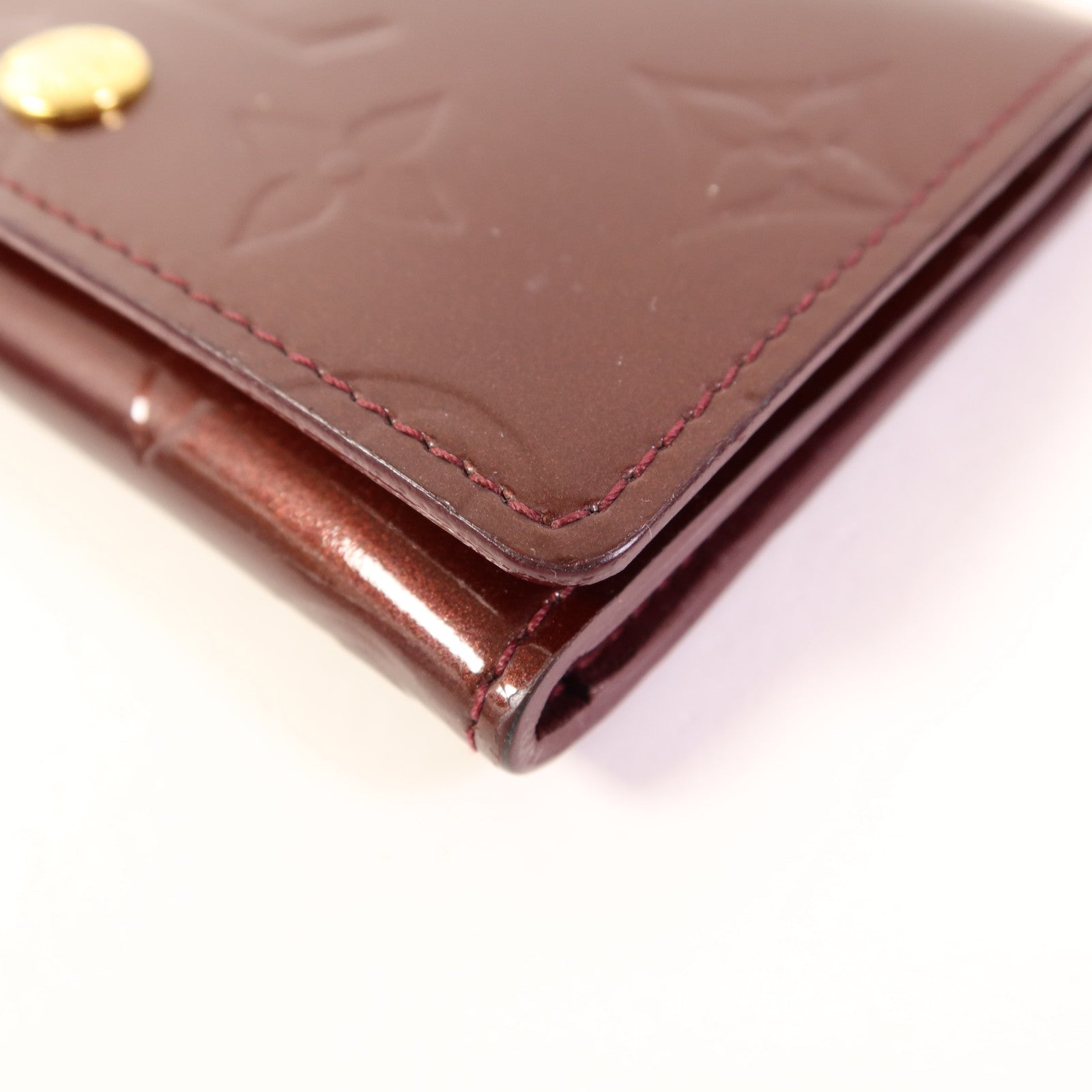 LOUIS VUITTON Vernis Card Case金扣卡片套