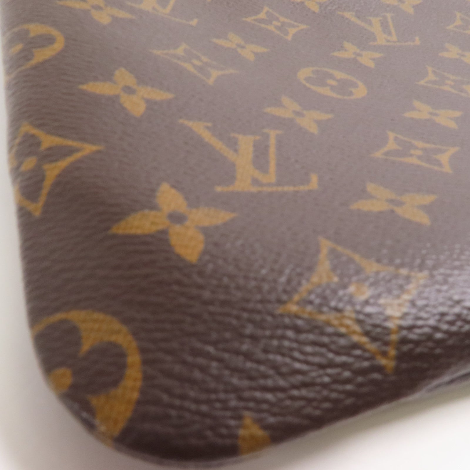 LOUIS VUITTON Monogram Etui Voyage PM手拿包棕色