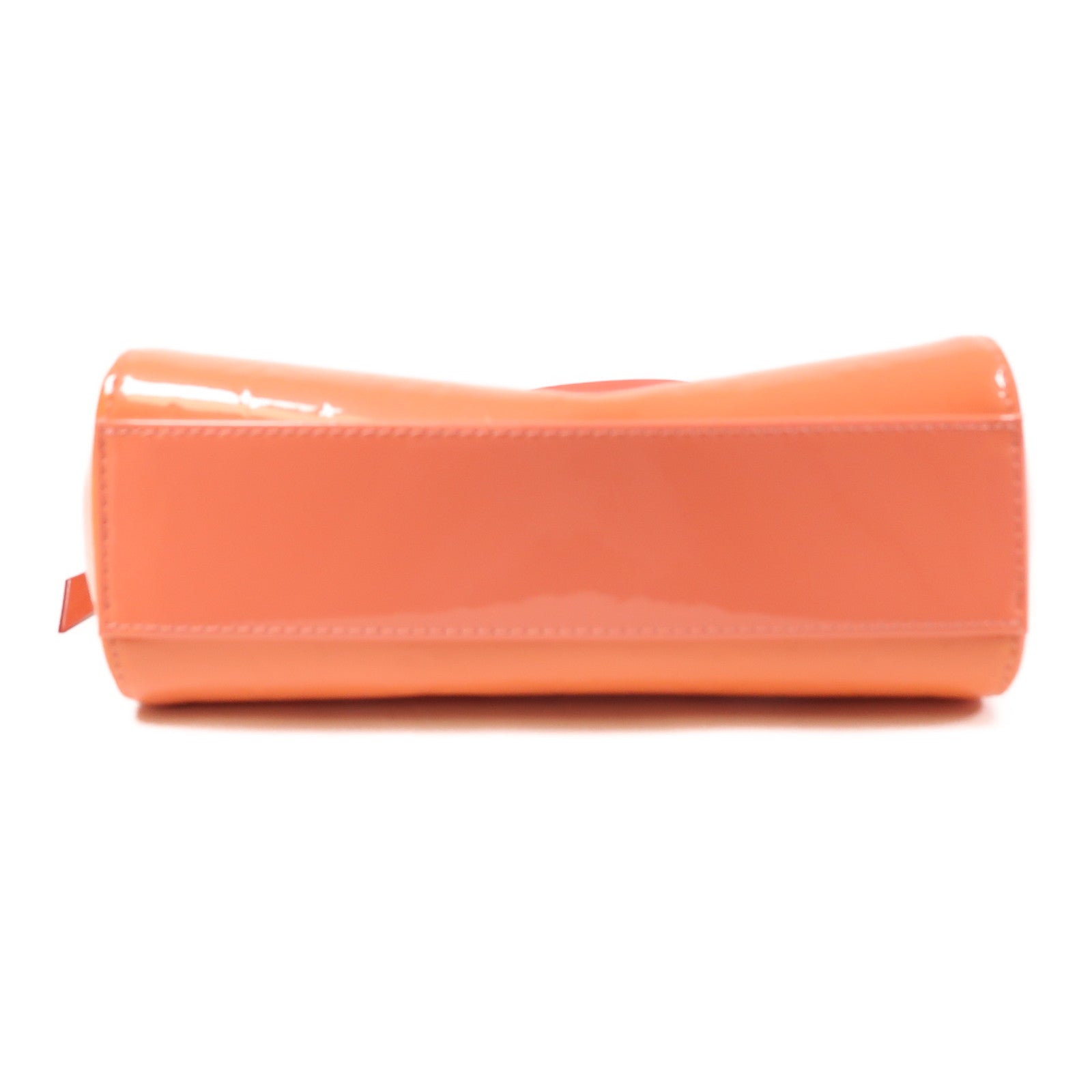 LOUIS VUITTON Monogram Vernis Shoulder Bag銀扣手挽肩背兩用袋