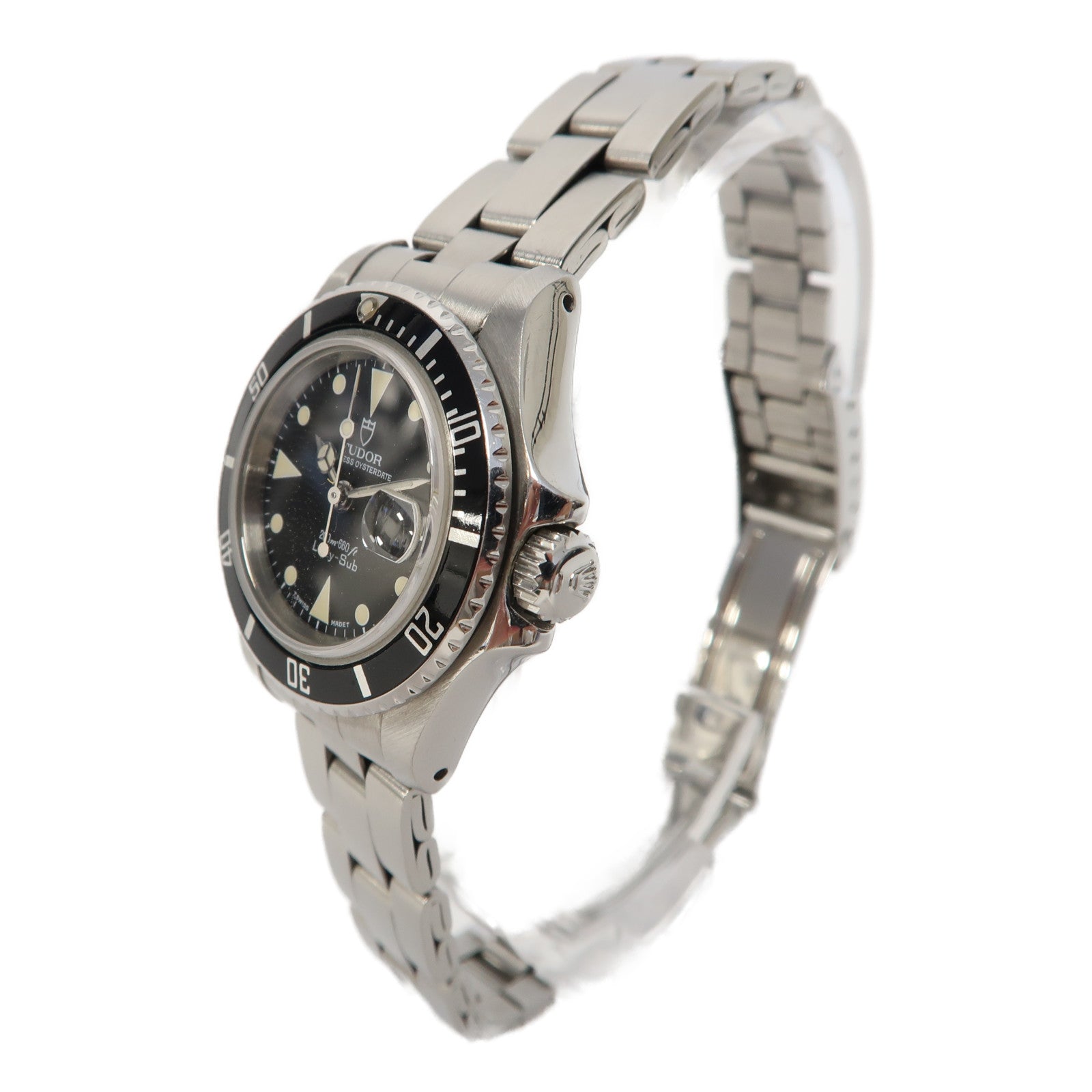 TUDOR 不鏽鋼Prince Oysterdate 27mm自動機芯黑色/銀色